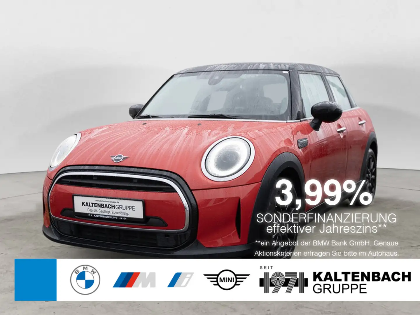 MINI Cooper C lassic Trim LED NAVI KAMERA KLIMA Rood - 1