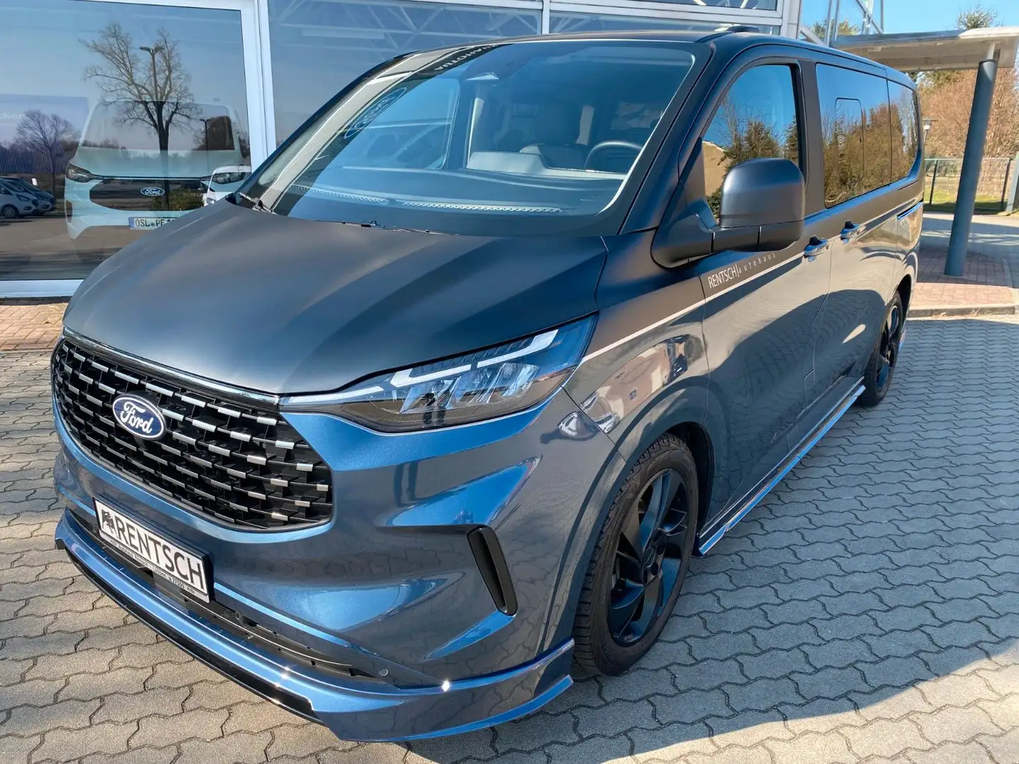 Ford Tourneo Custom Tourneo*Custom*320*L1*Titan.*STHZ*Irmscher*VOLL* Blau - 2