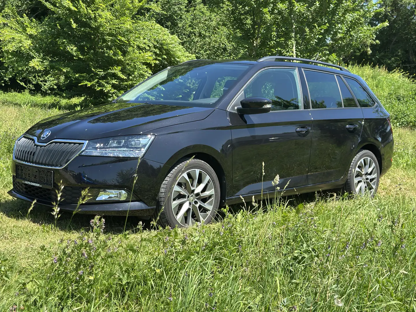 Skoda Fabia Combi 1.0 TSI Best of *Pdc*Navi*Distronic* Schwarz - 1