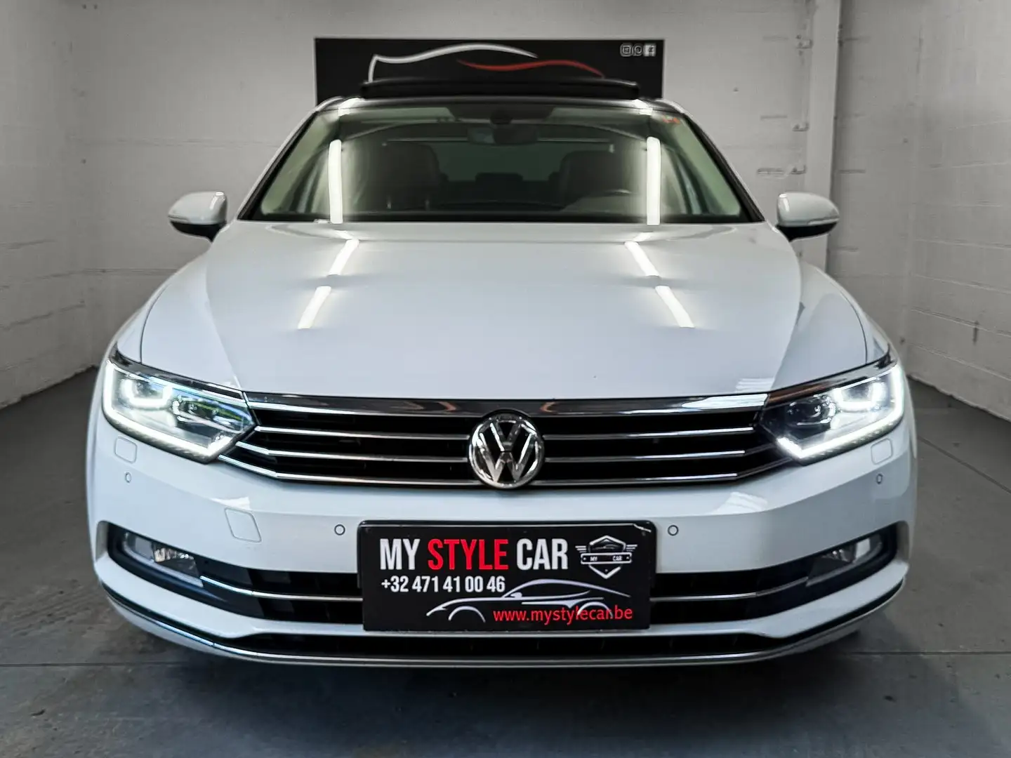 Volkswagen Passat 1.6 CR TDi Highline DSG, Garantie 1 an Blanc - 2