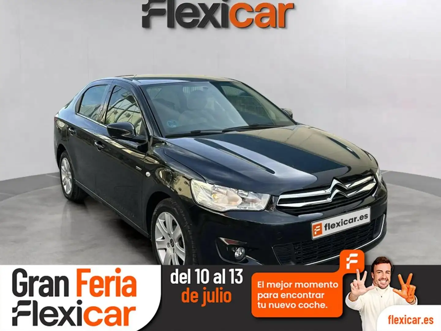 Citroen C-Elysée 1.2 PureTech Exclusive 82 Schwarz - 1