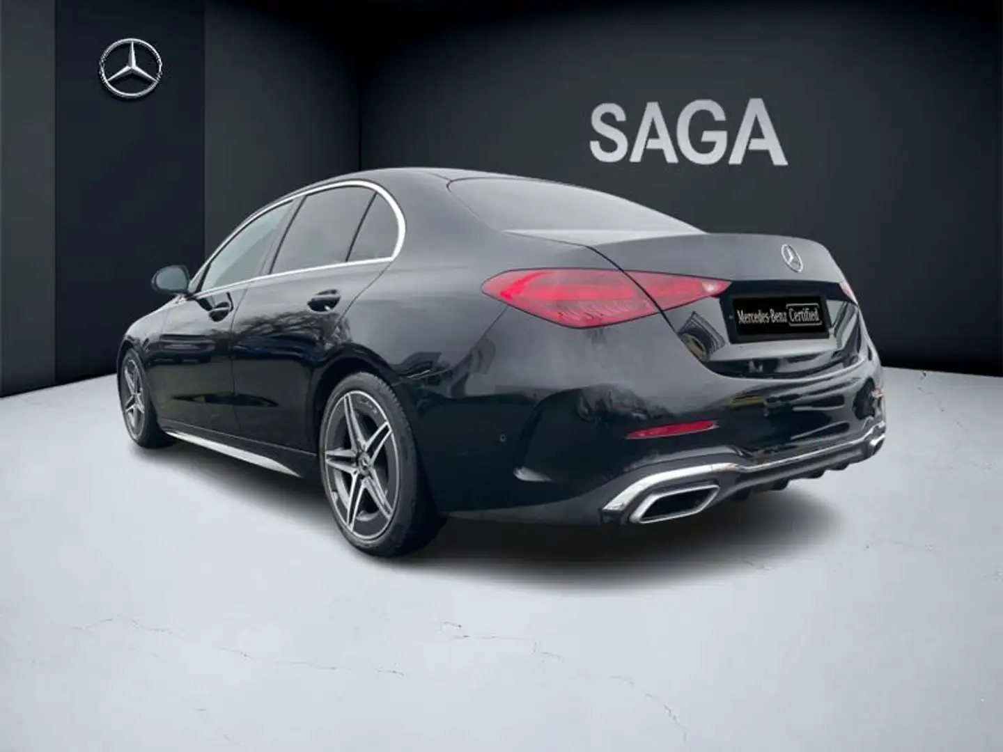 Mercedes-Benz C 180 Pack AMG Zwart - 2