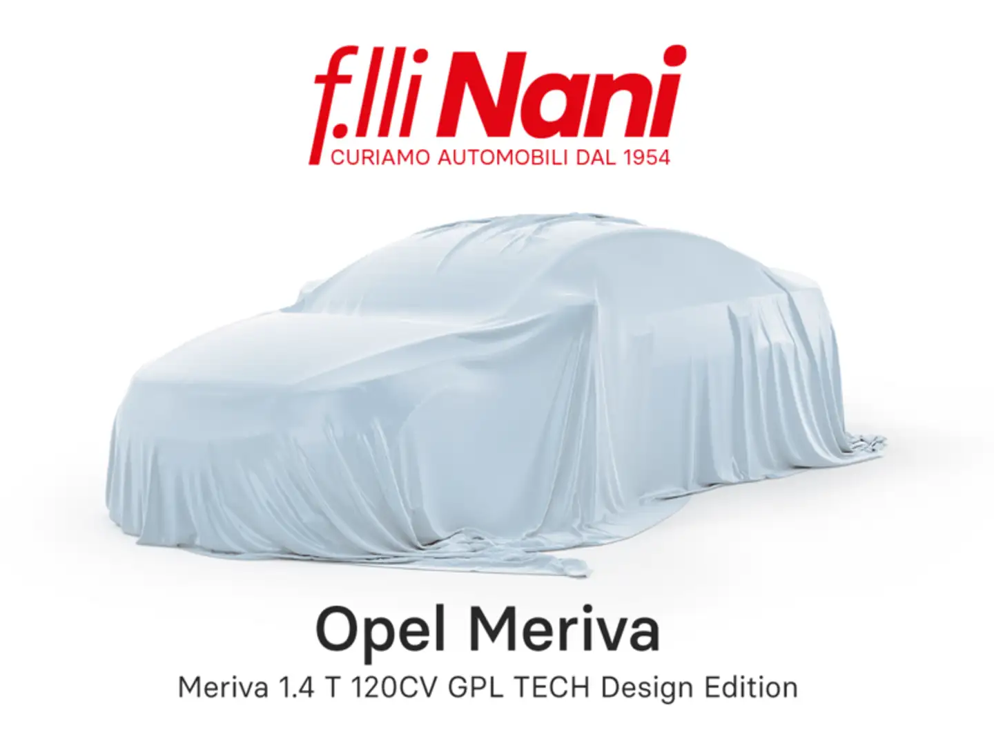 Opel Meriva Meriva 1.4 T 120CV GPL TECH Design Edition Grigio - 1