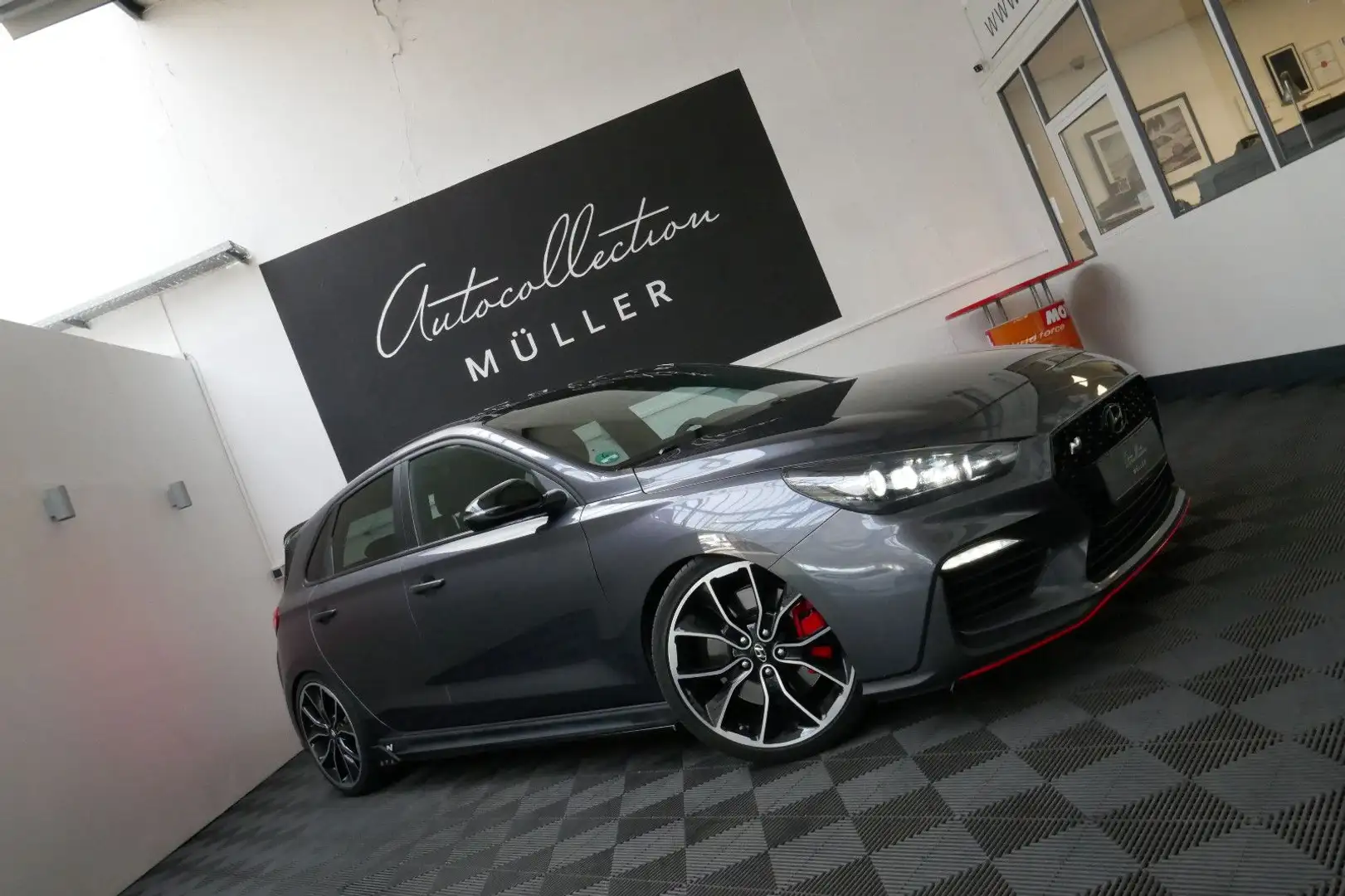 Hyundai i30 N Performance *Pano*Maxton*DAB+**Alcantara Grijs - 2