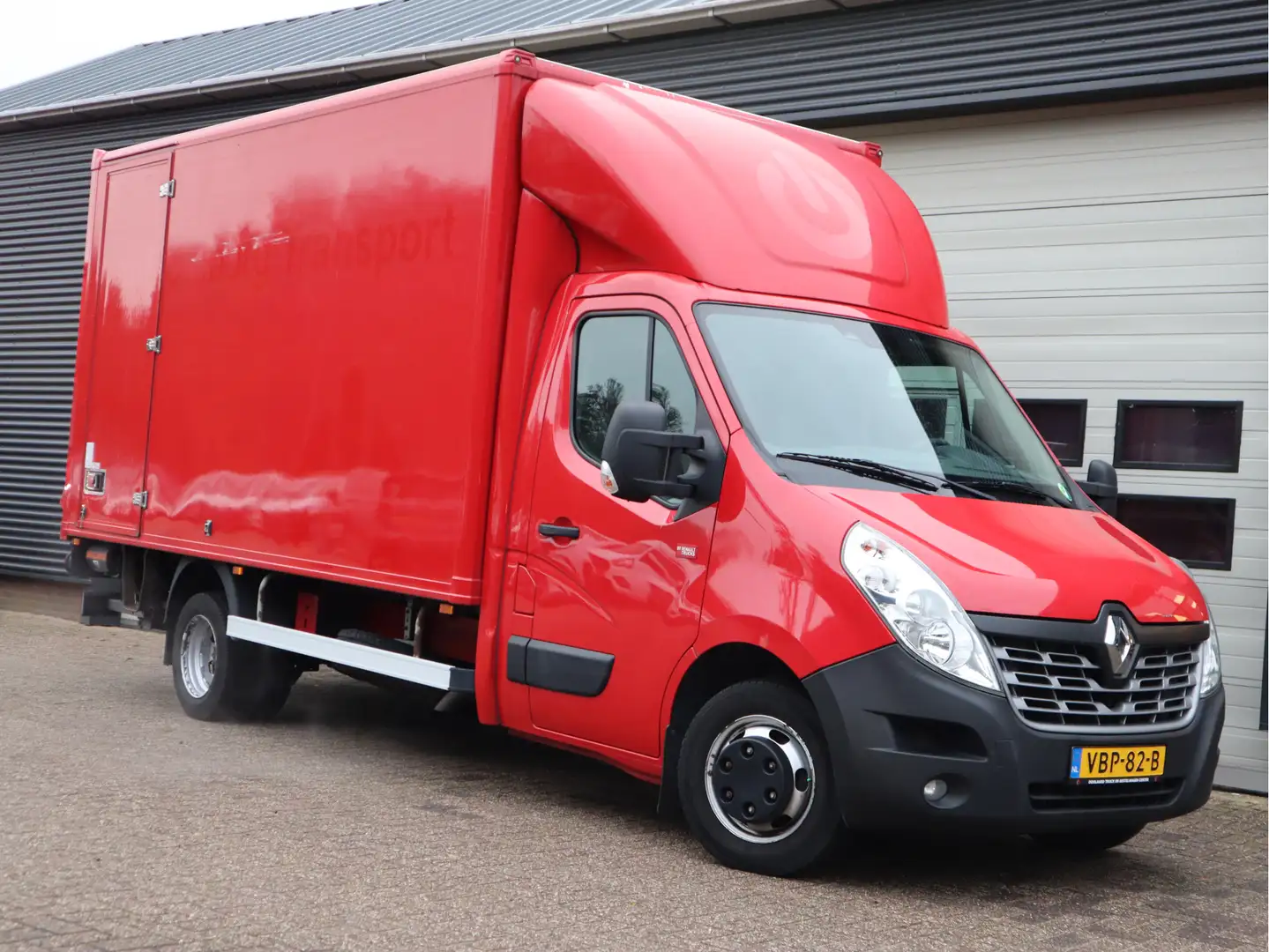 Renault Master T35 2.3 dCi 164pk Euro 6 Bakwagen Laadklep - Navi Rood - 2