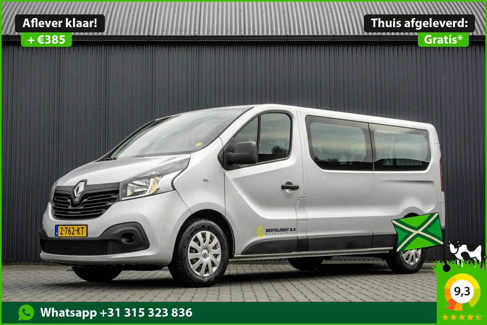 Renault Trafic Passenger **1.6dCi 9-Pers L2H1 | Incl. BPM, BTW vr Argent - 1