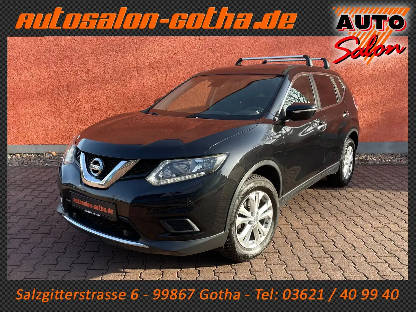 Nissan X-Trail Visia 1.6 DIG-T 2.Hand+DAB KLIMA AHK PDC Schwarz - 1