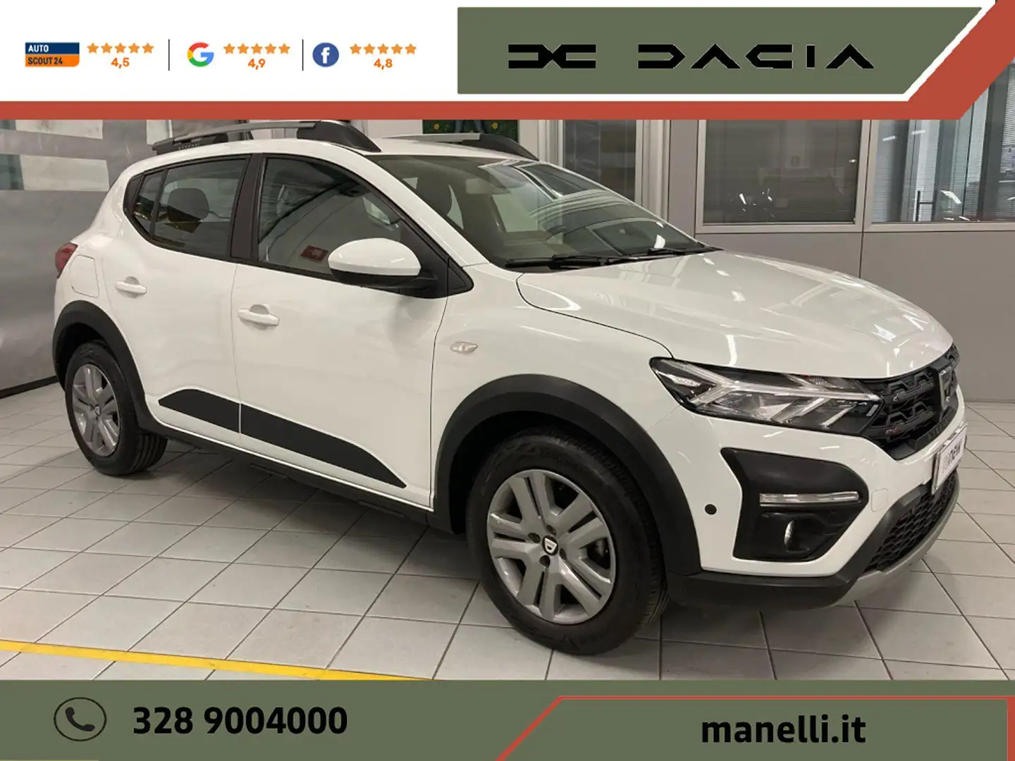 Dacia Sandero Stepway Comfort 1.0 tce ECO-G rif.GH216 Bianco - 1