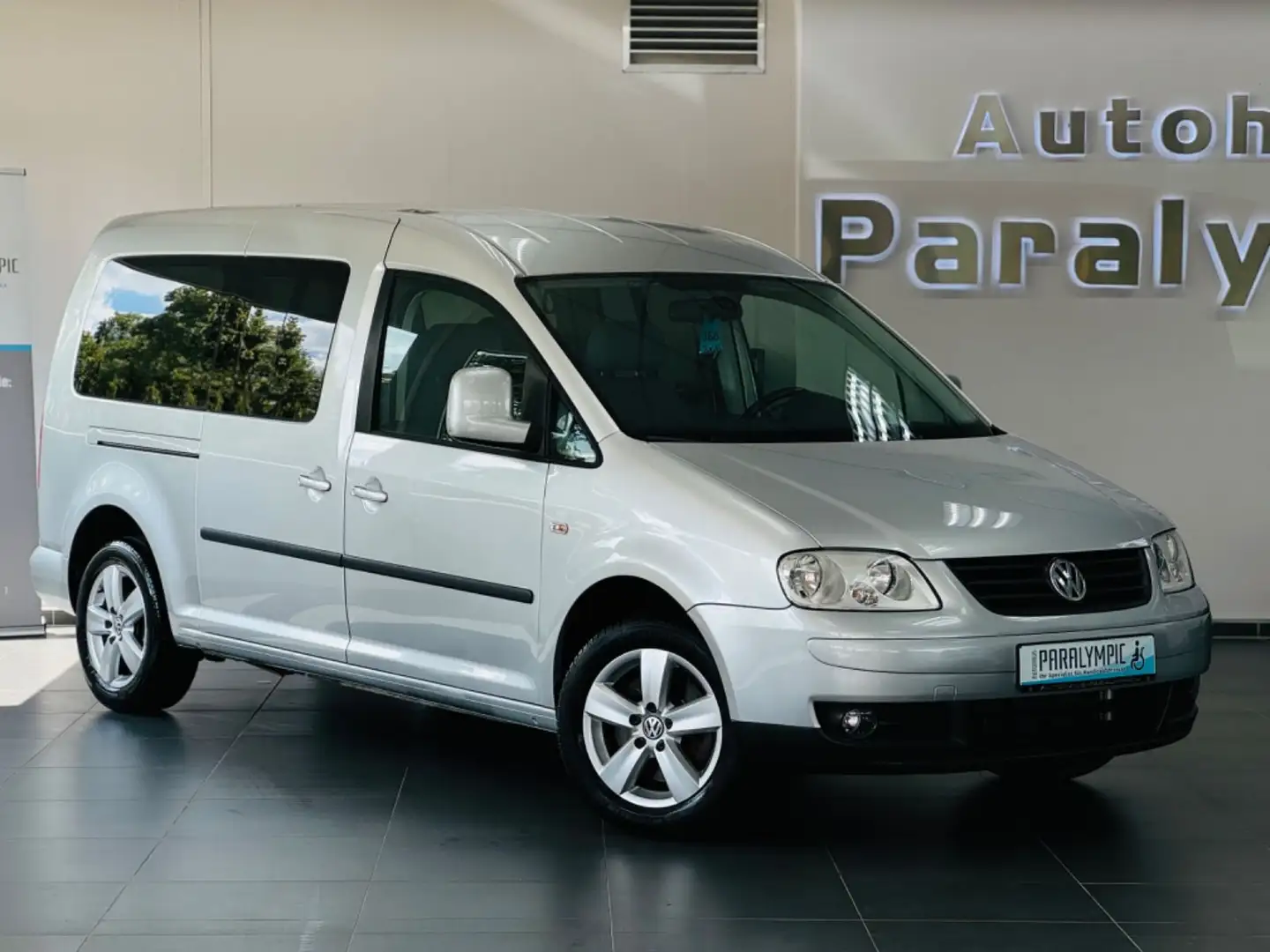 Volkswagen Caddy Maxi Life DSG Behindertengerecht-Handgas Argent - 1