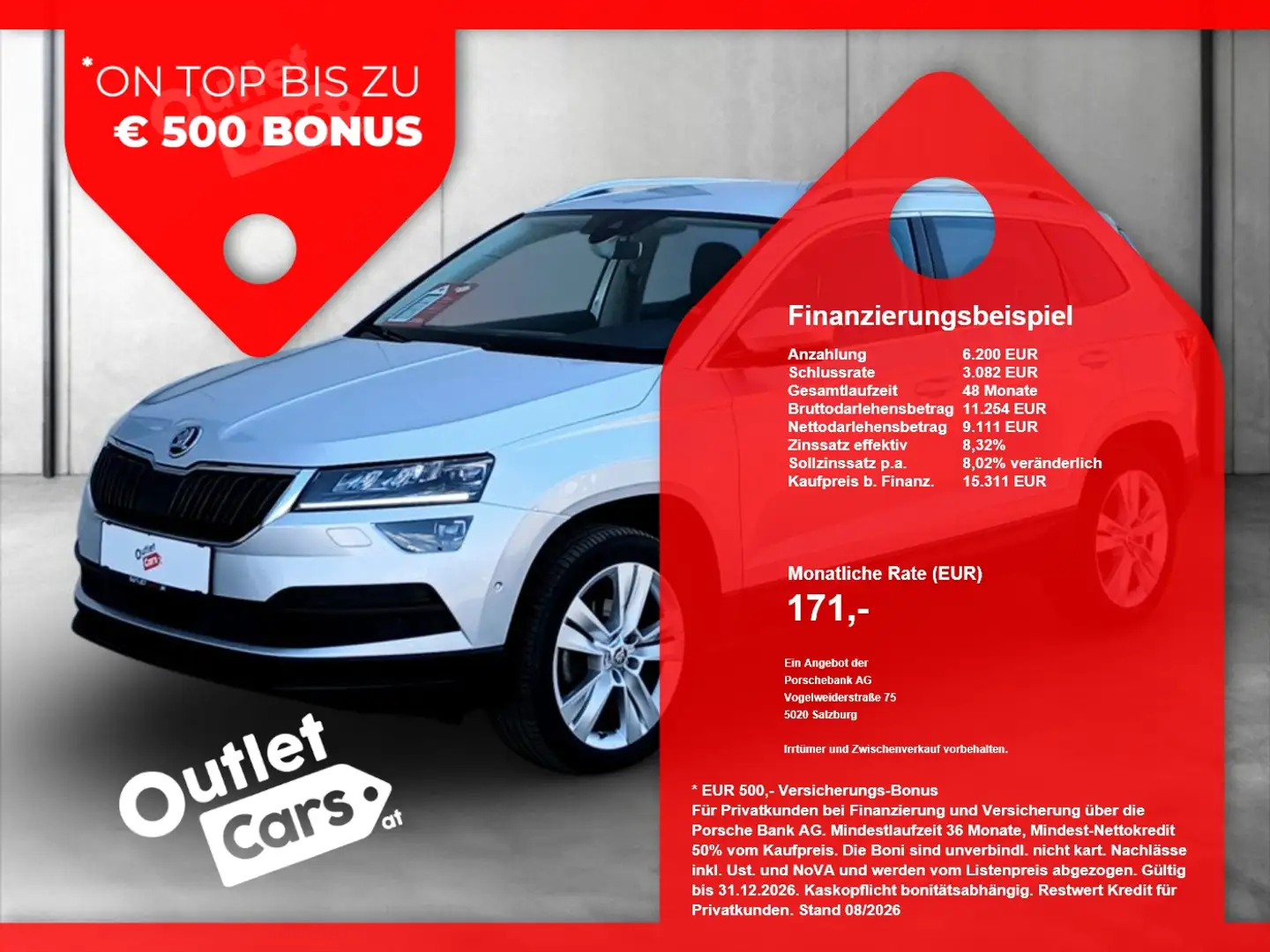 Skoda Karoq TDI DSG Style LED+NAVI+RADAR+RFK+ASSIST Silber - 1