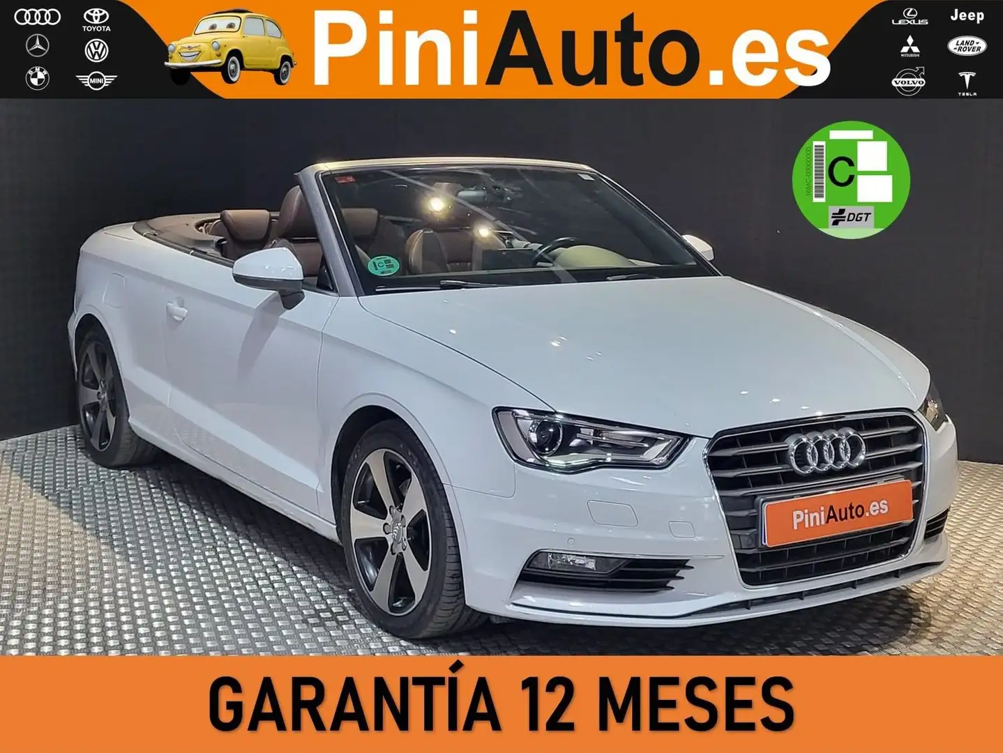 Audi A3 Cabrio 2.0TDI CD Ambiente S-Tronic Wit - 1