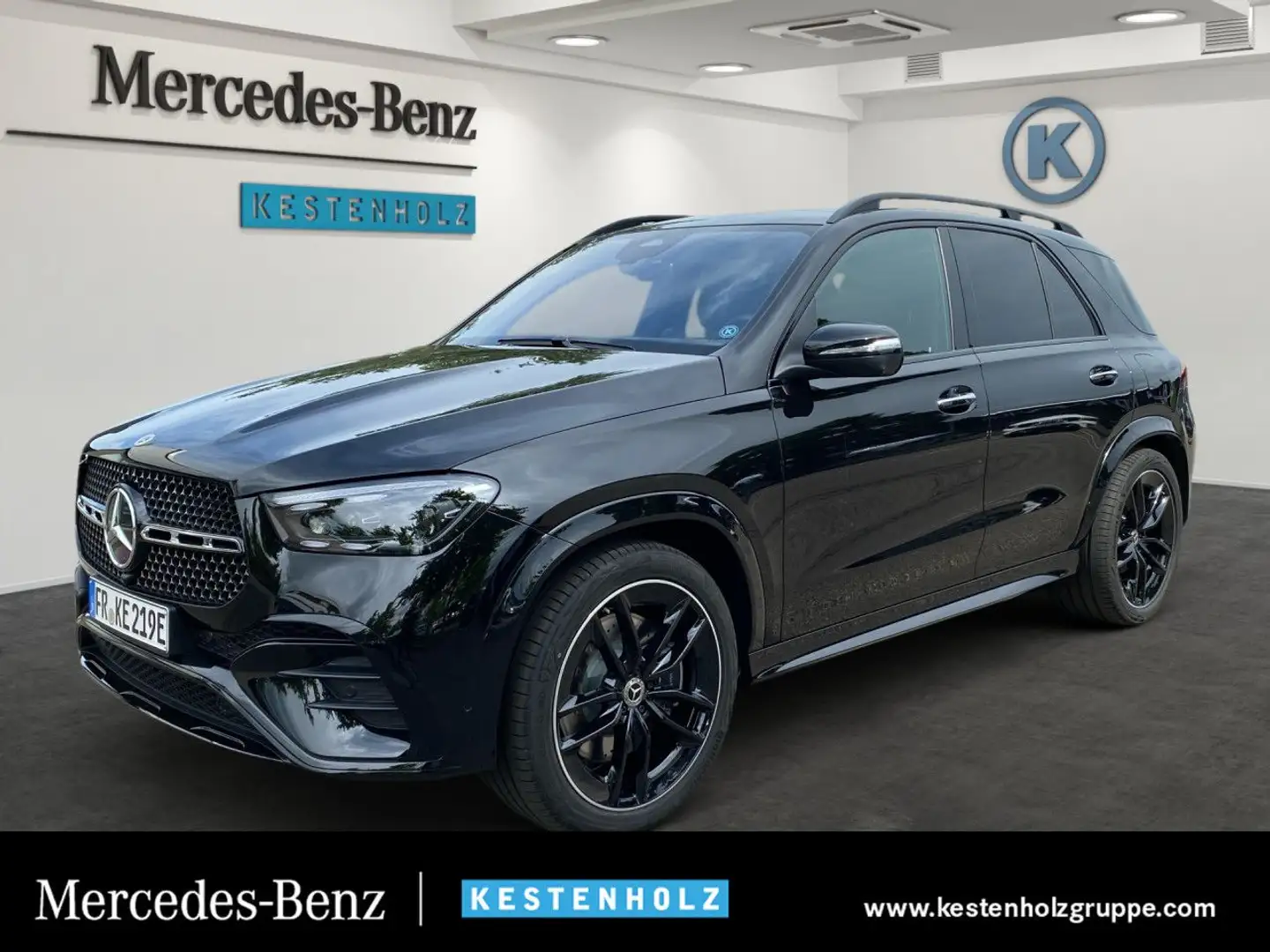 Mercedes-Benz GLE 350 de 4Matic AMG+HUD+360°+PANO+AHK+MULTI Schwarz - 1