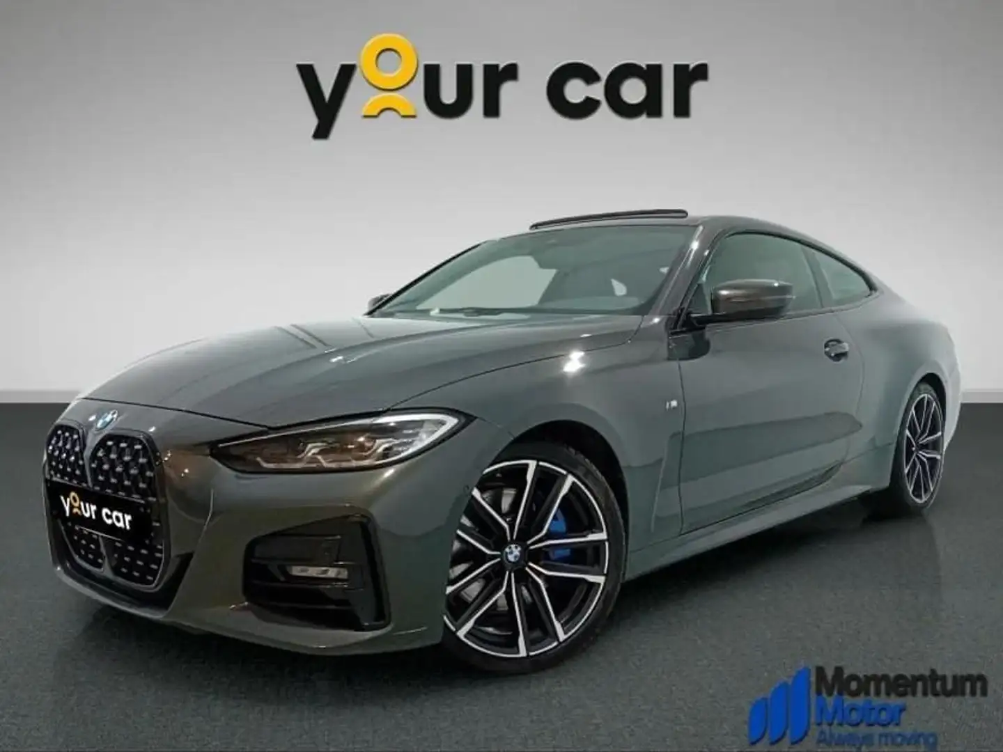 BMW 430 430dA Coupé xDrive Gris - 1