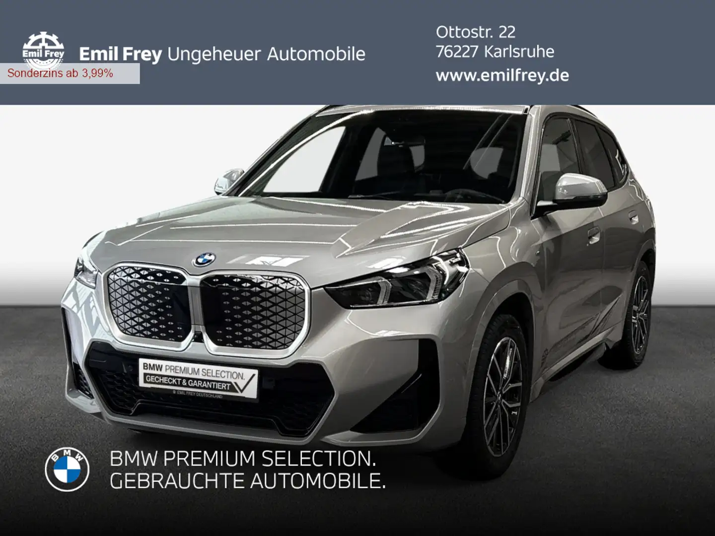 BMW iX1 xDrive30 M Sportpaket Silber - 1