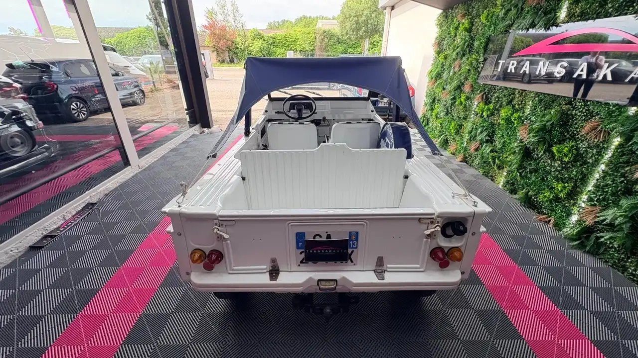 Citroen Méhari 4x2 0.6 L 29 cv Club Cassis Sellerie cuir Revision OK Roue de secours, foto 5
