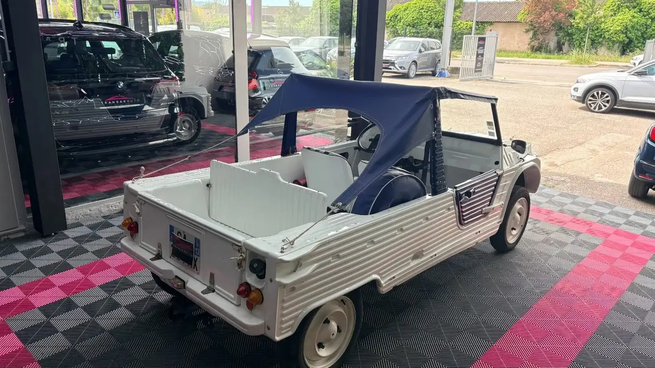 Citroen Méhari 4x2 0.6 L 29 cv Club Cassis Sellerie cuir Revision OK Roue de secours, foto 6