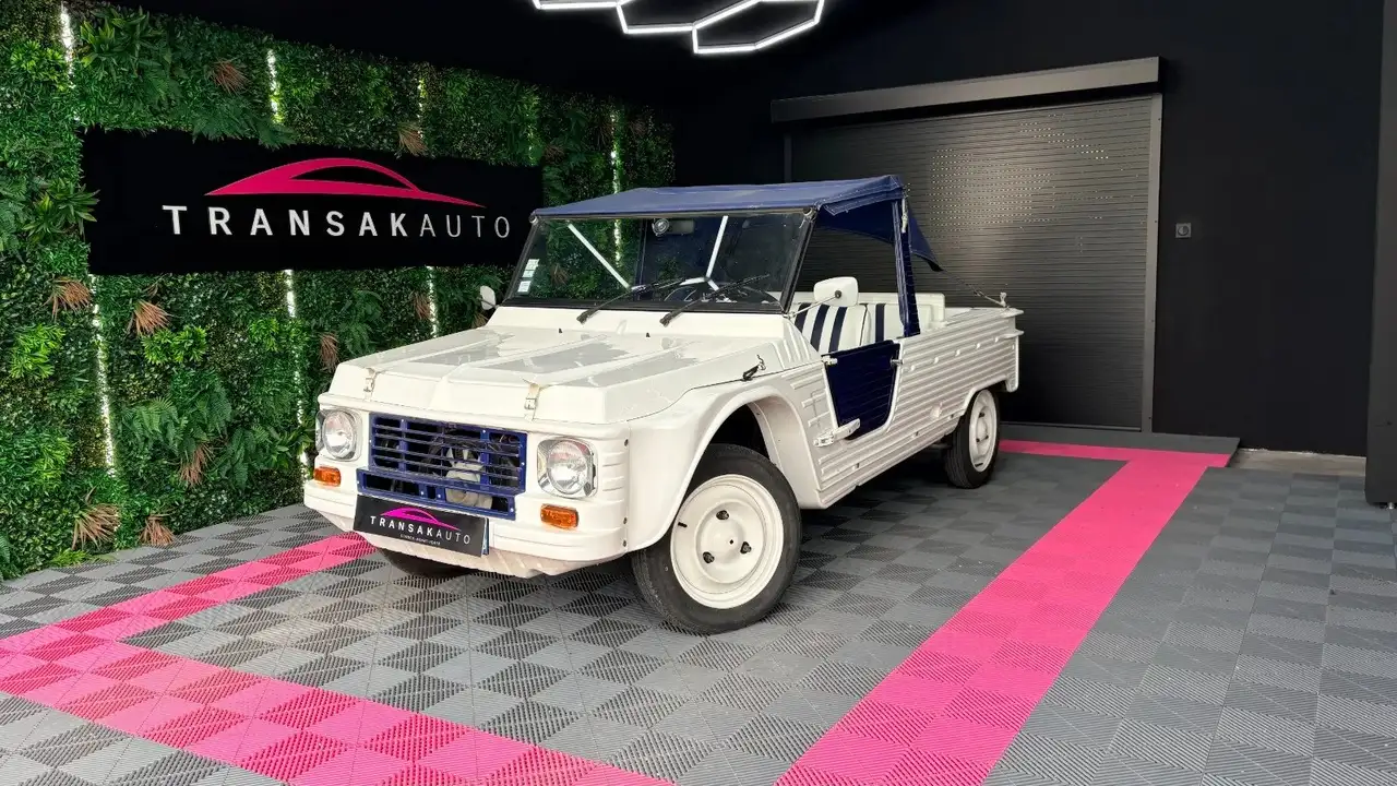 Citroen Méhari 4x2 0.6 L 29 cv Club Cassis Sellerie cuir Revision OK Roue de secours, foto 1