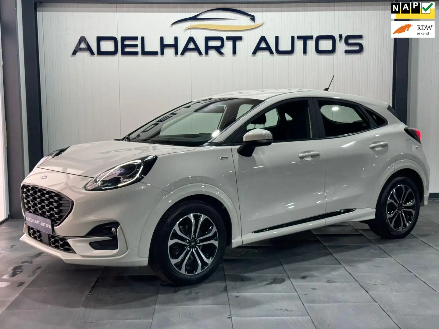 Ford Puma 1.0 EcoBoost Hybrid ST-Line 155 PK / Navigatie ful Wit - 1