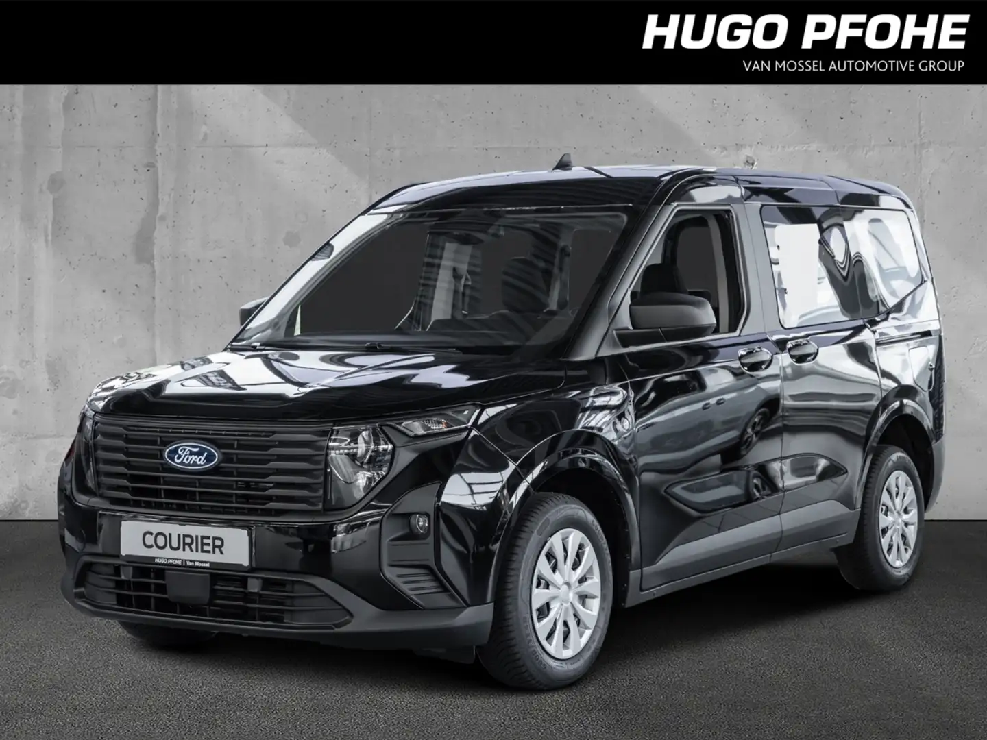 Ford Tourneo Courier Trend 1.0 EB GJR SHZ PDC Klima BT Schwarz - 1