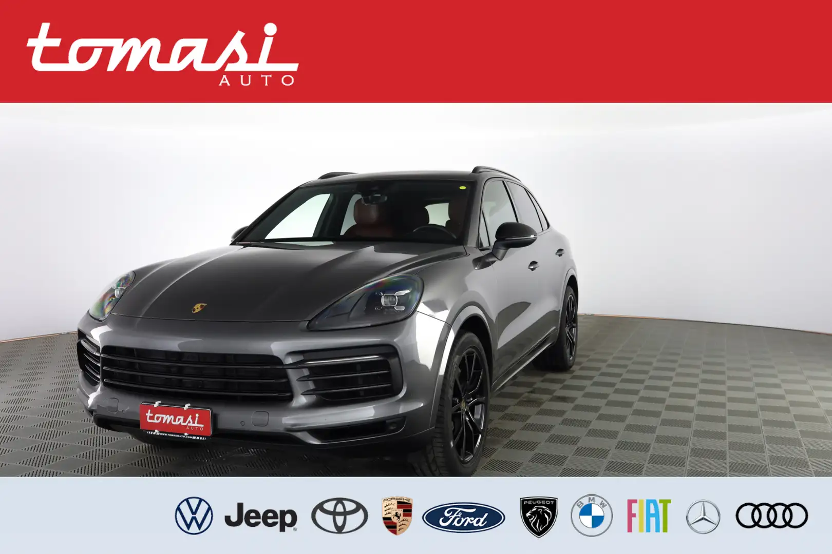 Porsche Cayenne 3.0 V6 INTERNI PELLE TOTALE Grigio - 1