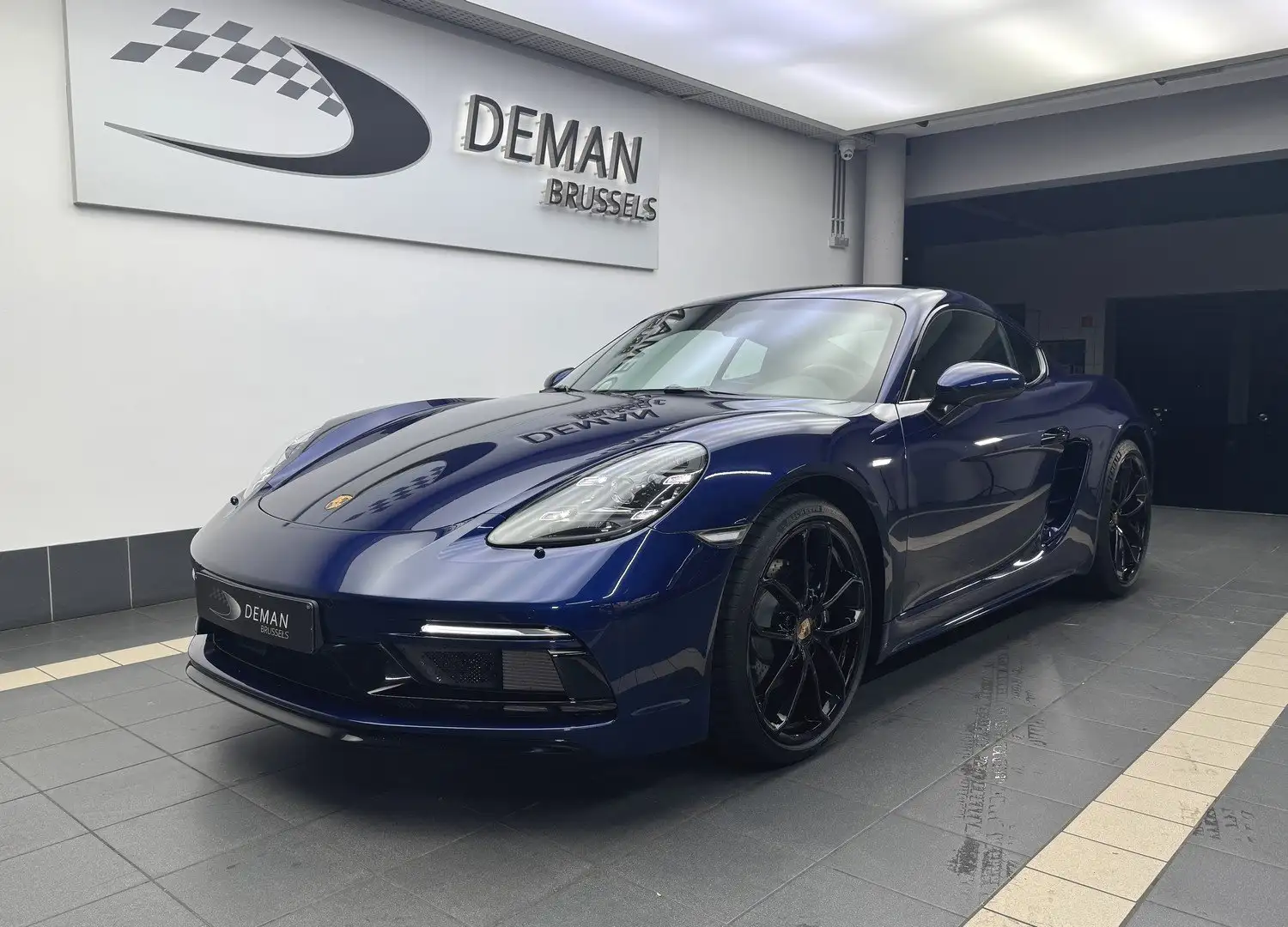 Porsche 718 Cayman Style Edit. * Chrono * SportDesign * ISOFIX Bleu - 1