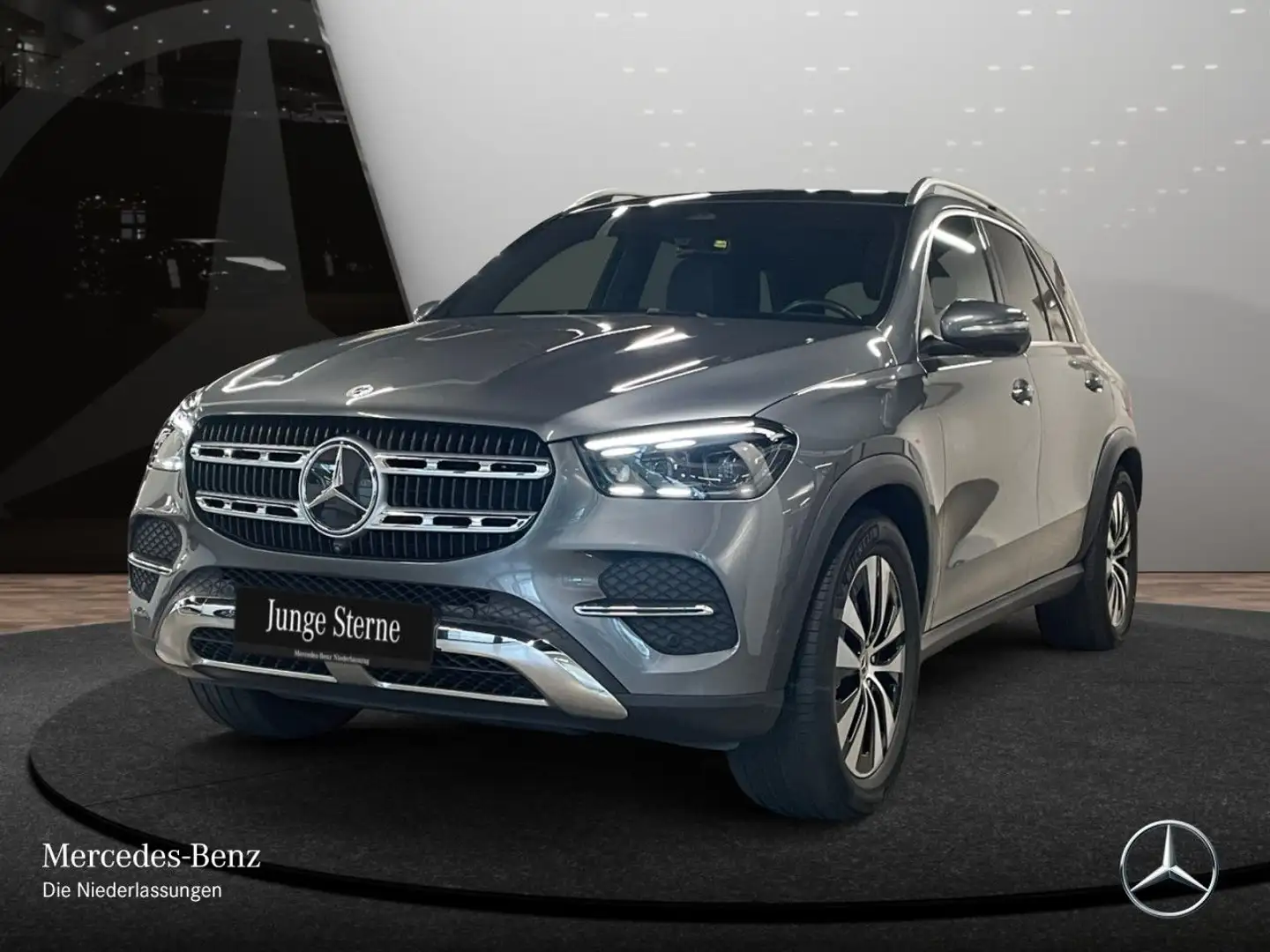 Mercedes-Benz GLE 350 de 4M PANO+360+AHK+MULTIBEAM+SPUR+TOTW+9G Grau - 2