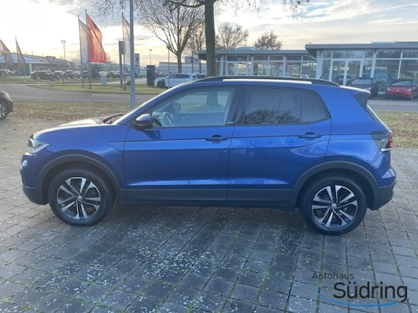 Volkswagen T-Cross United 1,0 TSI AHK Navi Rückfahrk. Blau - 2