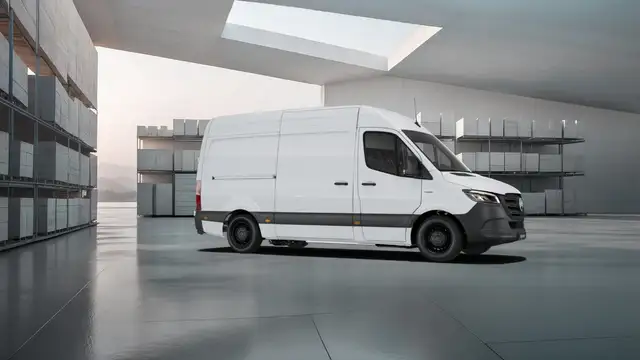 Mercedes-Benz Sprinter e- 320 Kasten Hochdach LED Scheinwerfer Ansicht 6