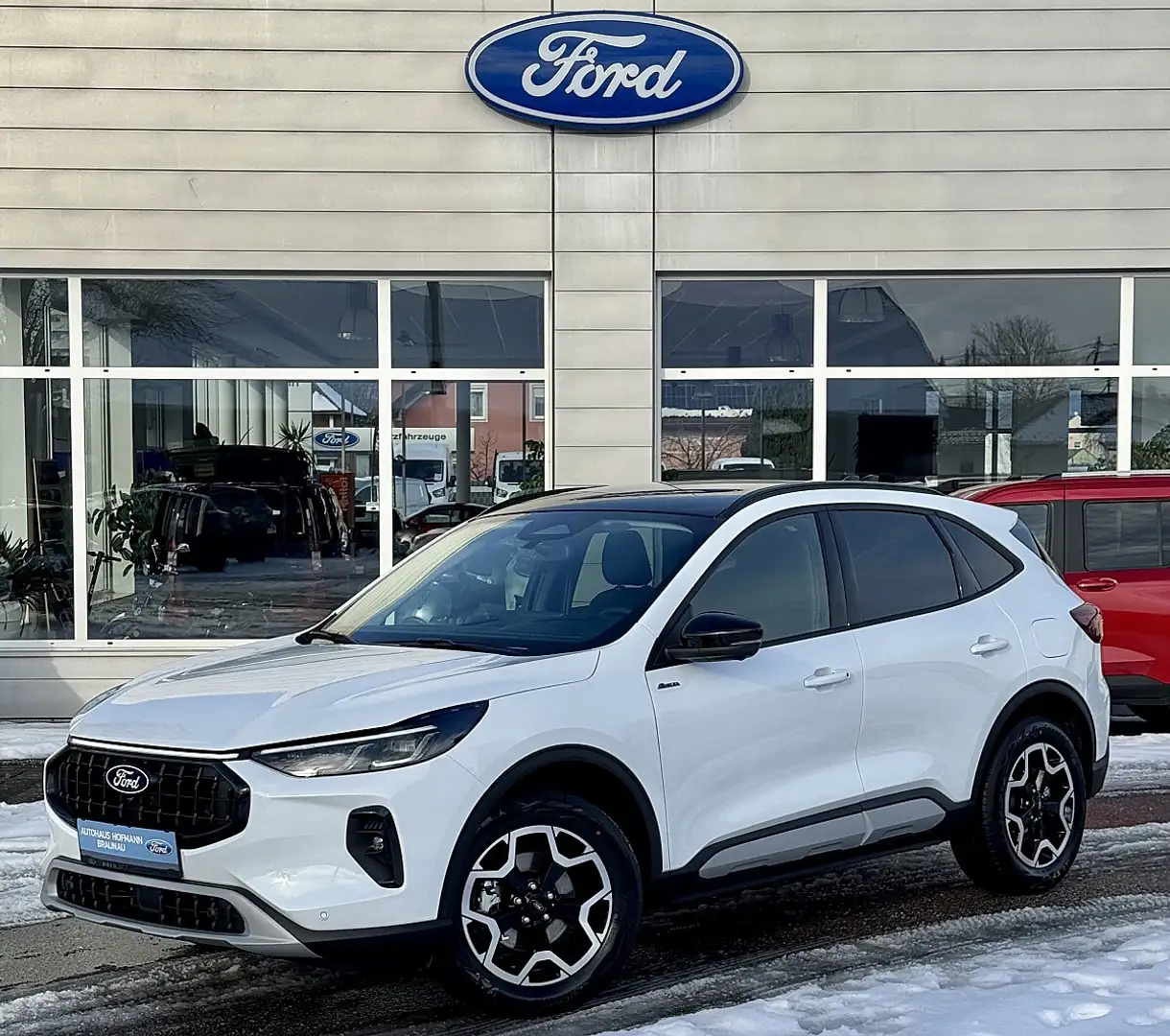 Ford Kuga 2,5 Duratec FHEV Active X Allrad Aut. Weiß - 1