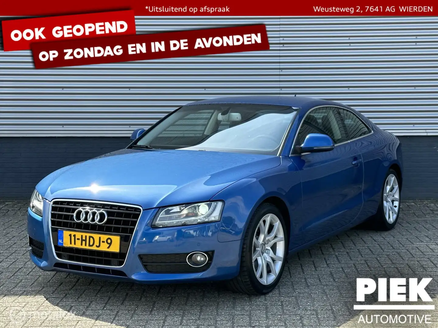Audi A5 Coupé 3.2 FSI Pro Line AUTOMAAT YOUNGTIMER Bleu - 1