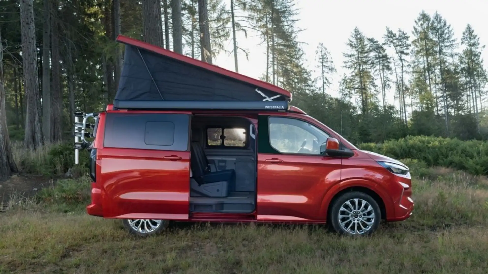 Ford Tourneo Custom Custom Nugget Titanium 2,0L Ecoblue 320L1 150PS M6 Szary - 2