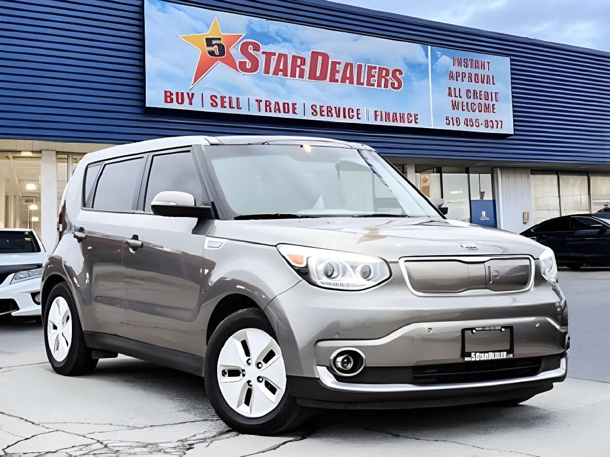 Gray 2016 Kia Soul EV + Wagon Front-Wheel Drive Automatic