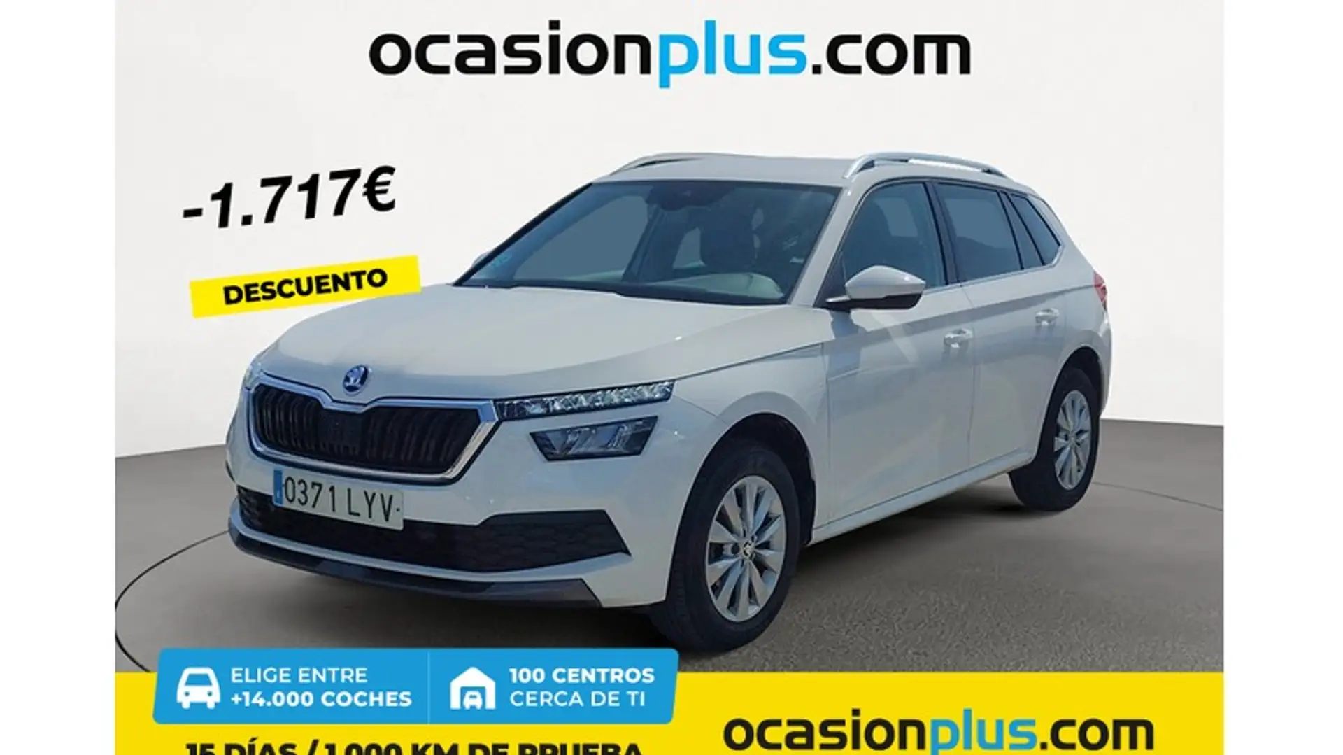 Skoda Kamiq 1.0 TSI Emotion 81kW DSG Weiß - 1