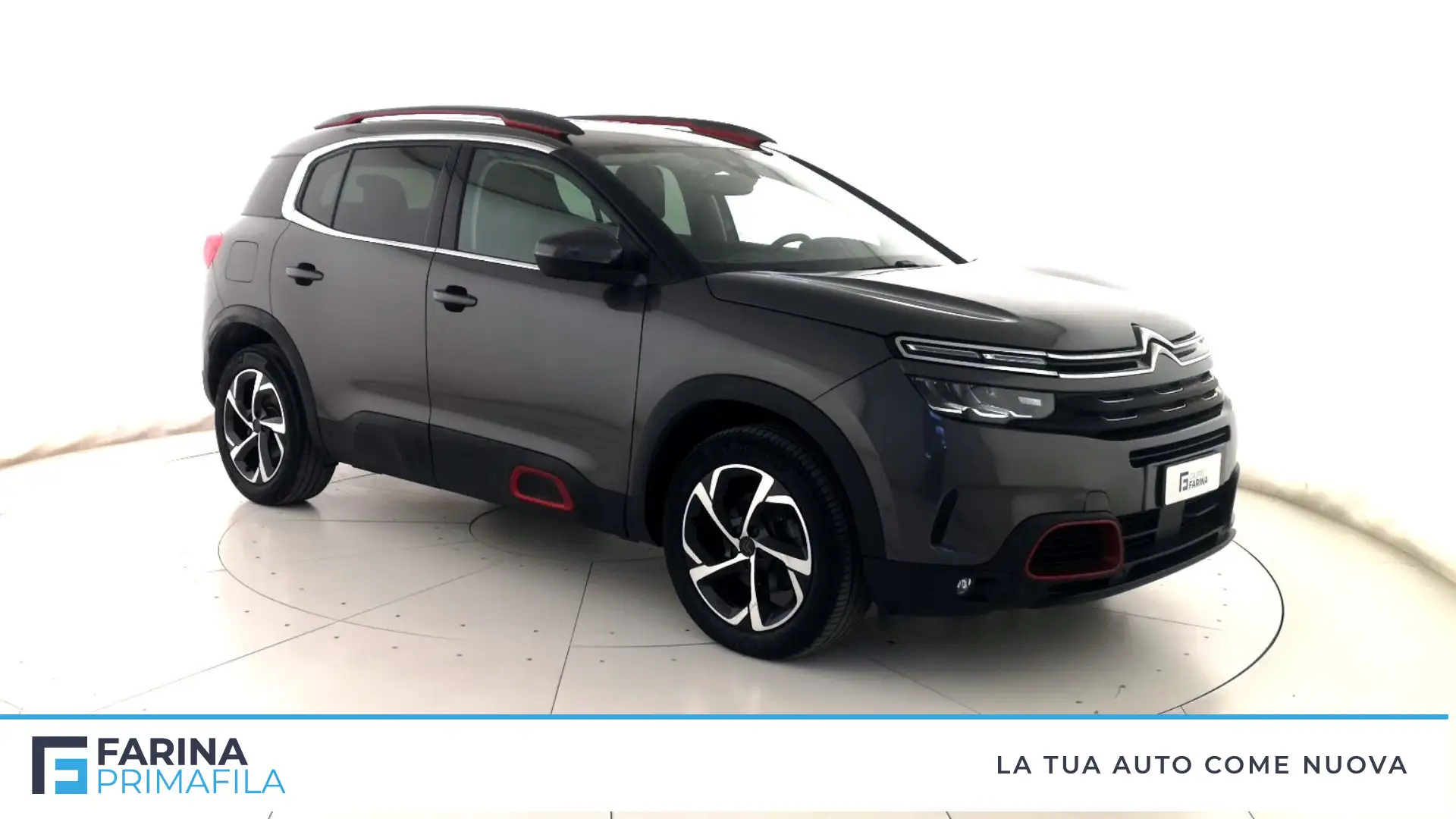 Citroen C5 Aircross Aircross 1.5 BlueHDi Feel Pack Grigio - 2