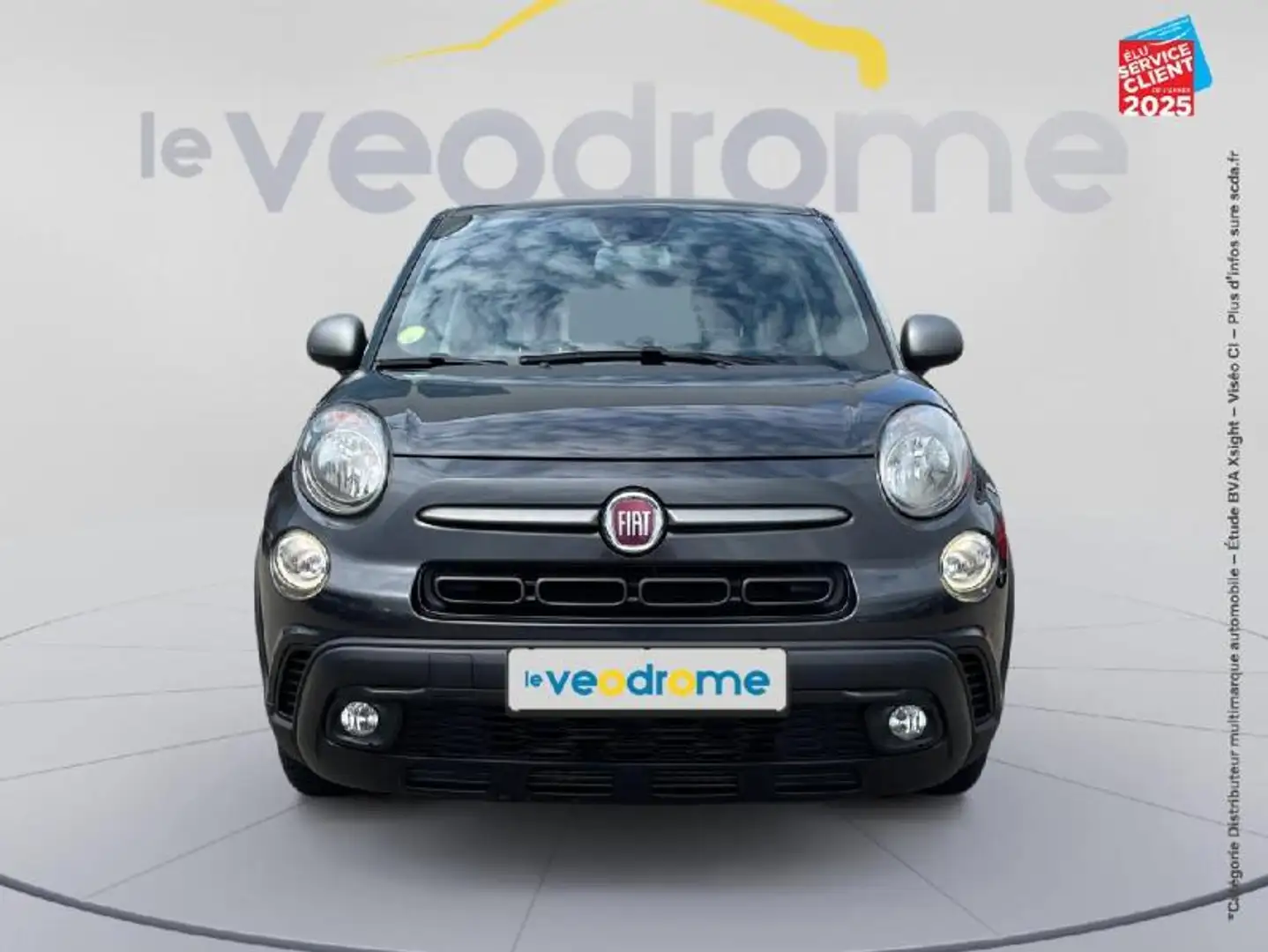 Fiat 500L 1.6 Multijet 16v 120ch S/S Sport Camera Gris - 2