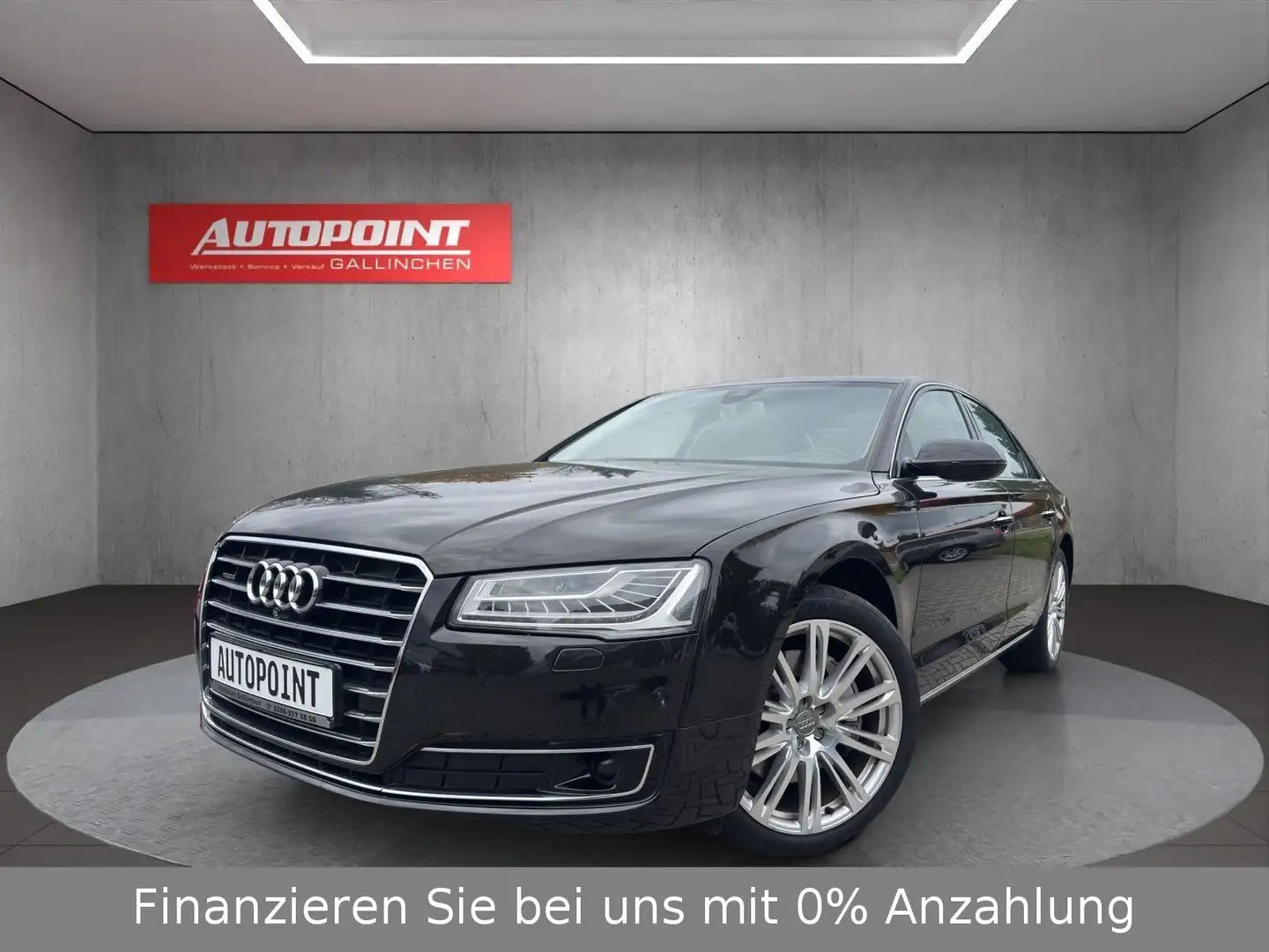 Audi A8 3.0 TDI quattro Matrix+Sitzbelüftung+Standhzg Schwarz - 1