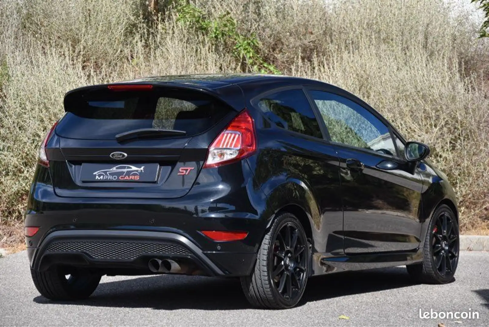 Ford Fiesta ST 182ch 1.6 SCTI phase 2 Zwart - 2