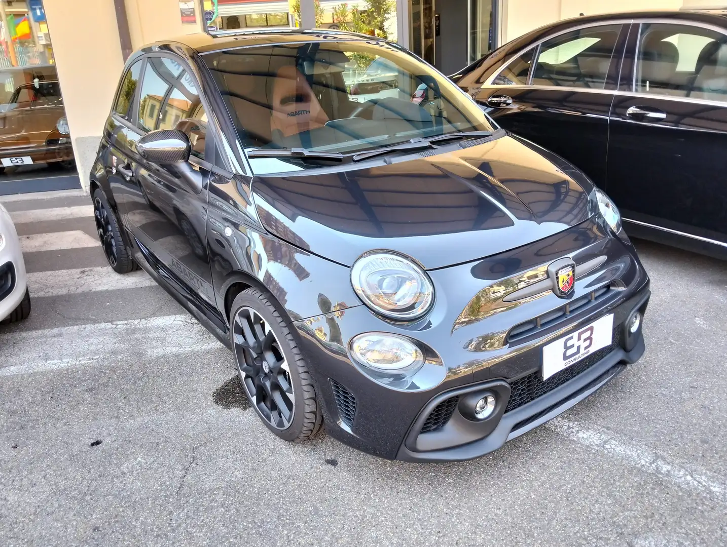 Abarth 595C 1.4 t-jet Competizione 180cv my19 Tetto apribile Nero - 2