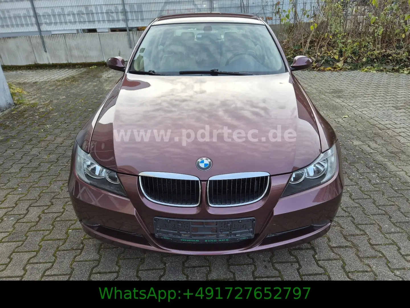 BMW 318 i*6.Gang*TüV+Service neu*1. Hand* Rouge - 2