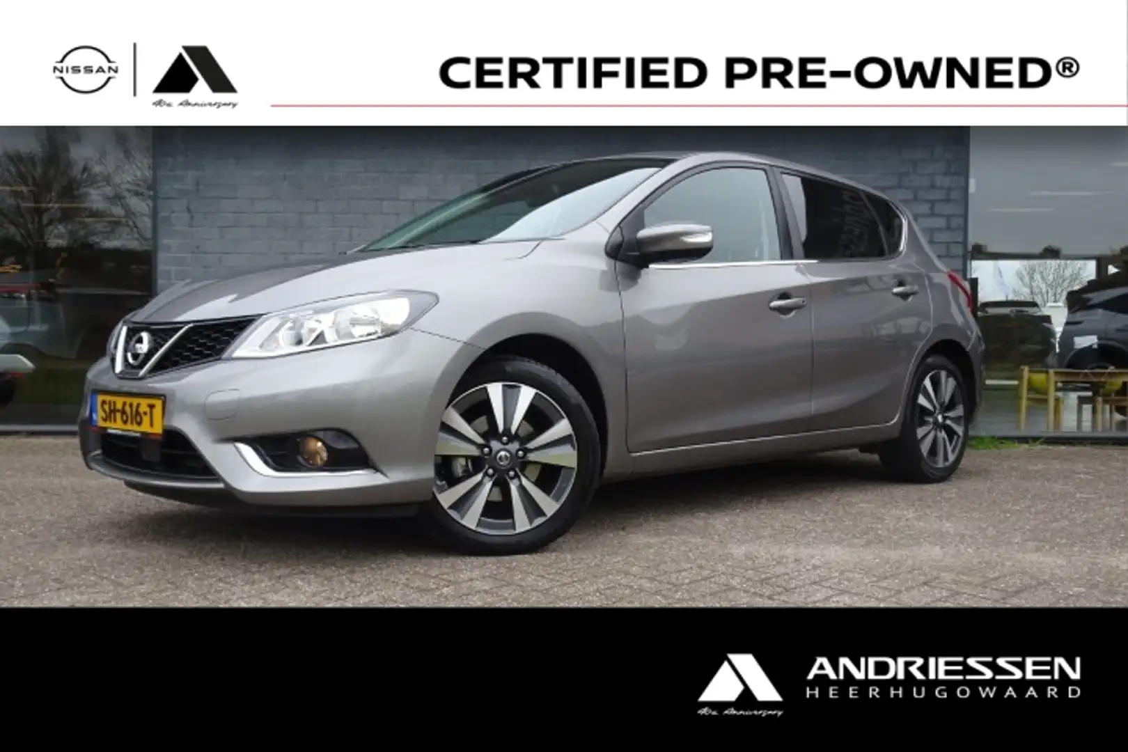 Nissan Pulsar 1.2 DIG-T N-Connecta [Navi + Camera] Grijs - 1