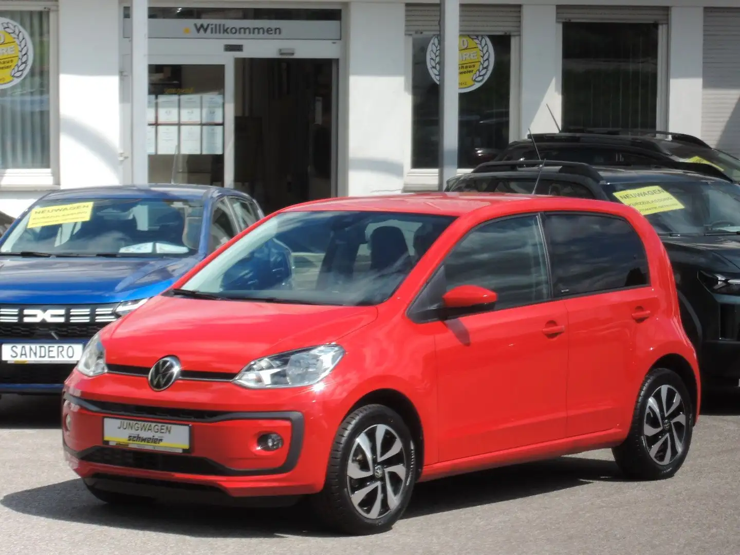 Volkswagen up! 1.0 65 PS Active 5-türig Kamera,EPH,SHZ Rojo - 1