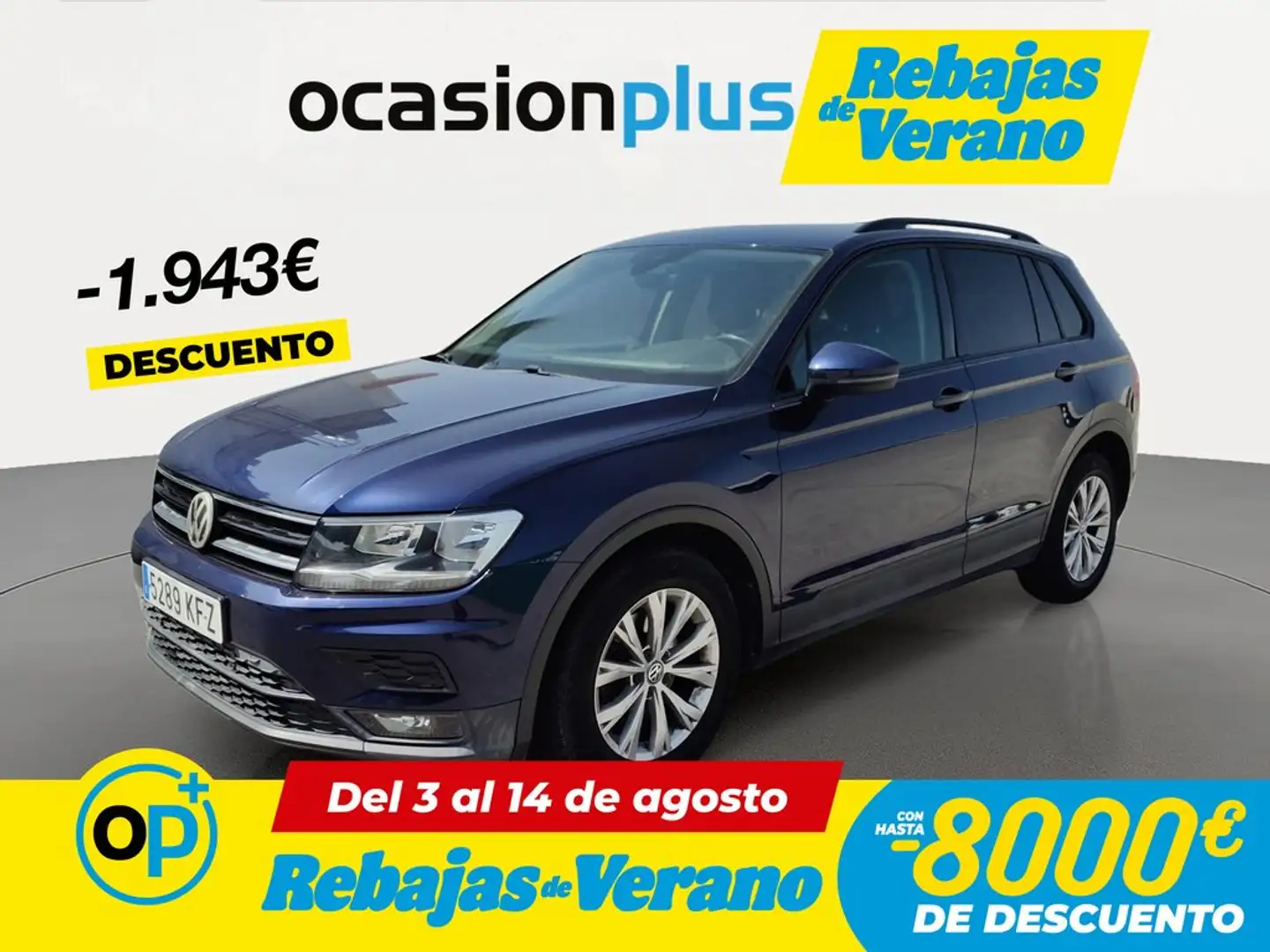 Volkswagen Tiguan 1.4 TSI Edition 92kW Azul - 1