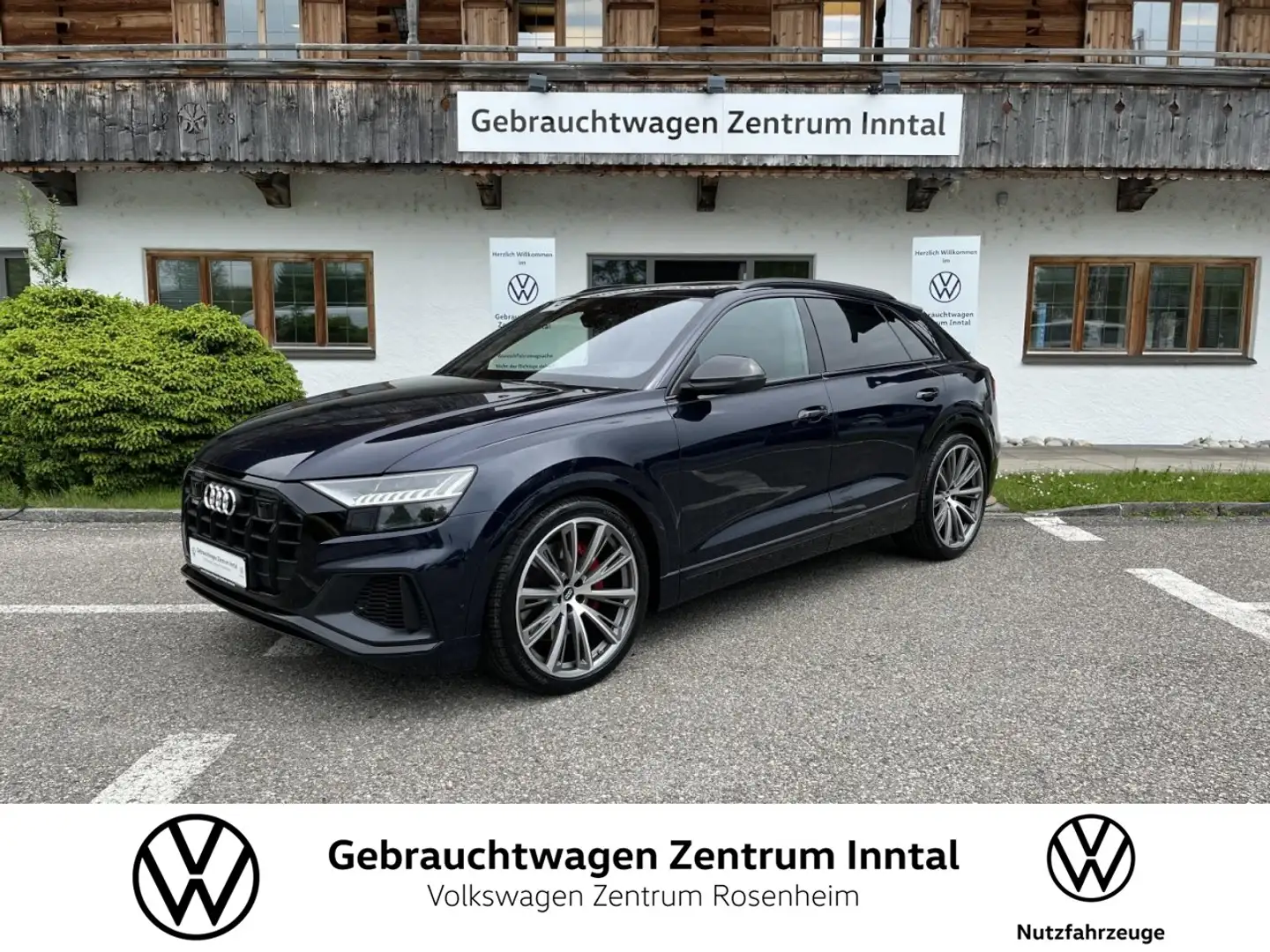 Audi Q8 SQ8 4,0 TDI tiptronic (AHK+Leder+Standhzg.) Klima Blau - 1