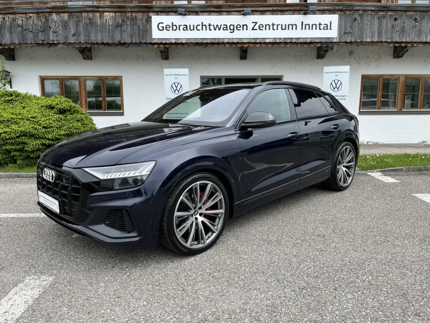 Audi Q8 SQ8 4,0 TDI tiptronic (AHK+Leder+Standhzg.) Klima Blau - 2