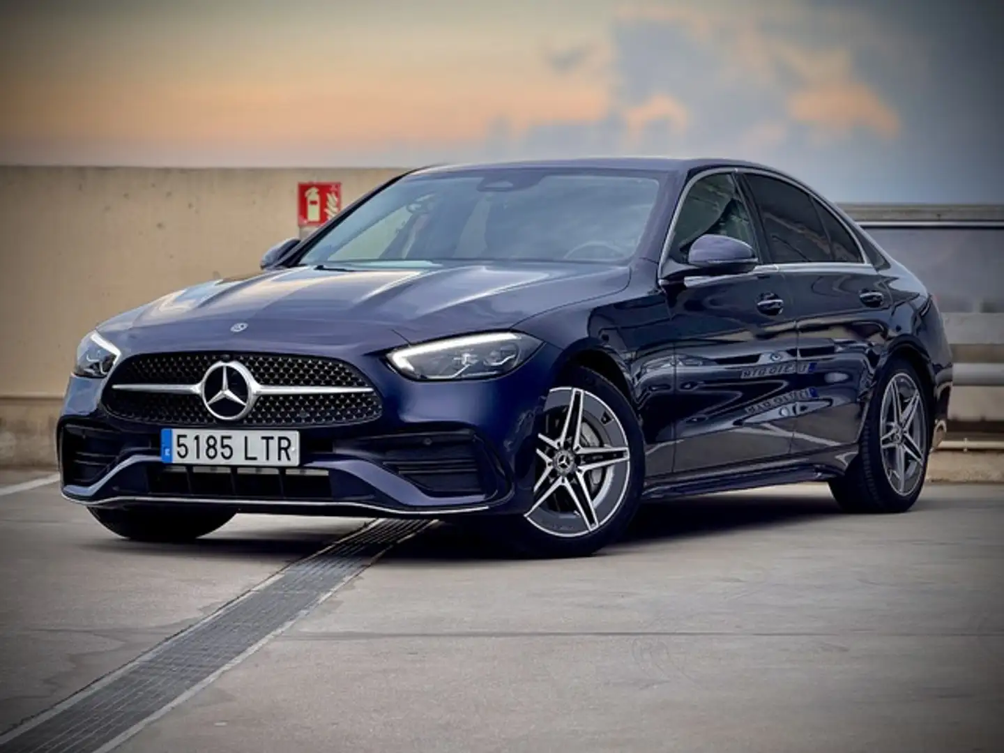Mercedes-Benz C 200 9G-Tronic Azul - 1