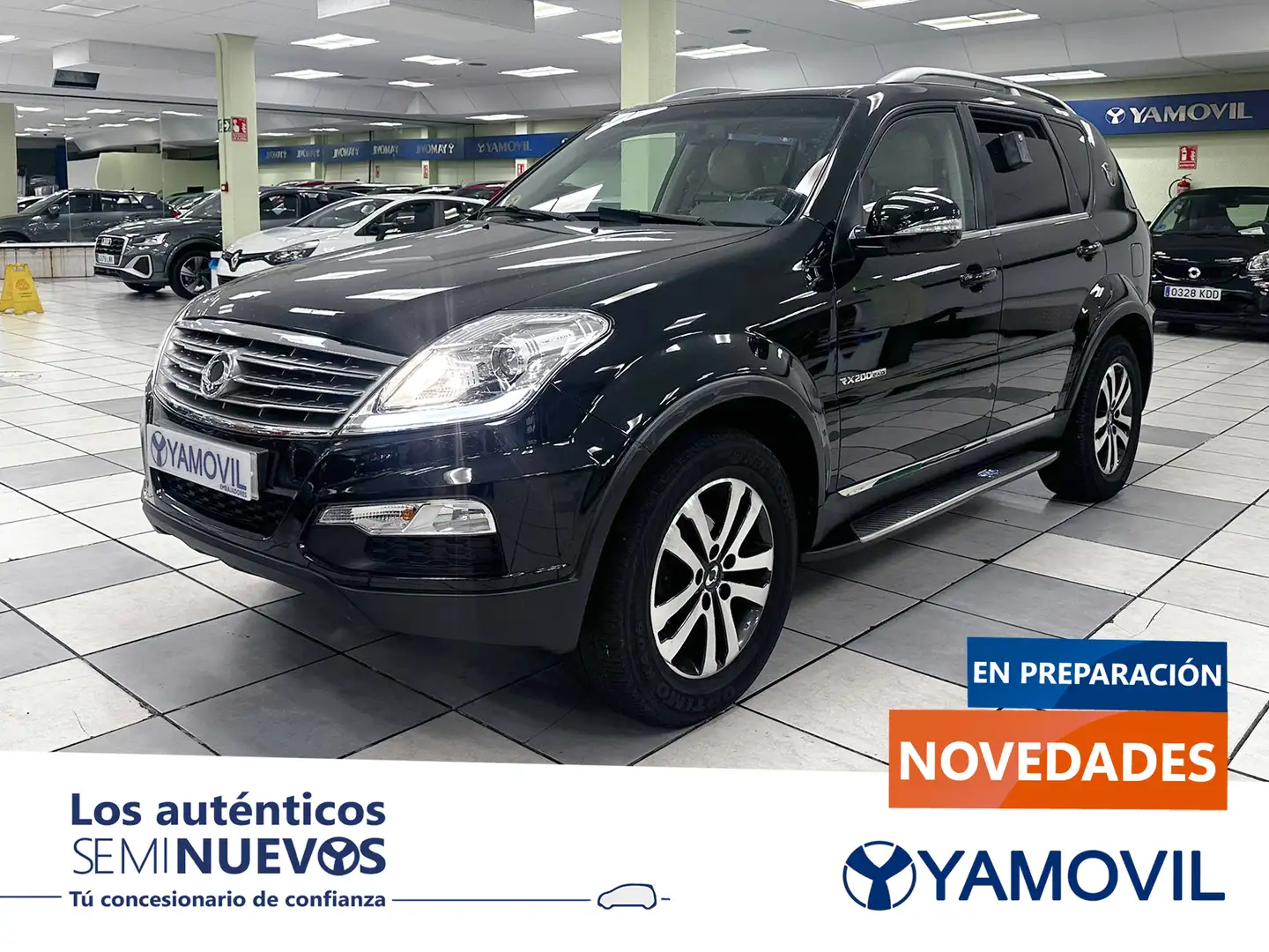 SsangYong Rexton W 200 e-Xdi Limited 4x4 Aut. Zwart - 1
