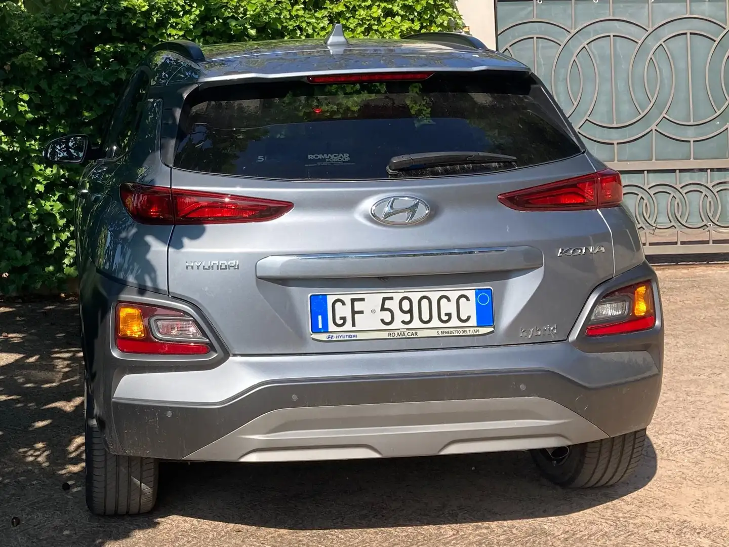 Hyundai KONA Kona I 2017 1.6 hev Xprime 2wd dct Argento - 1