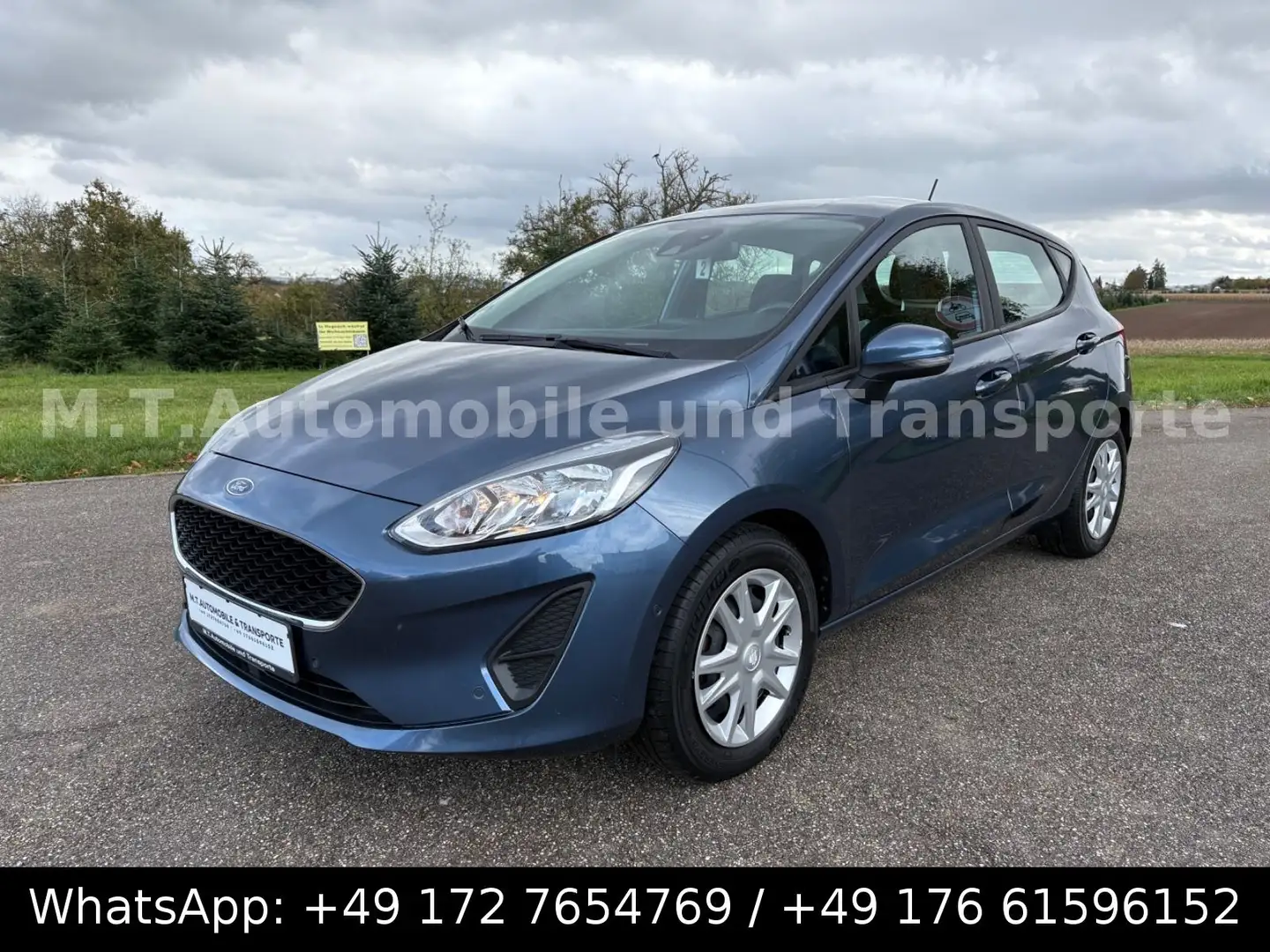 Ford Fiesta 1.5d Trend *NAV*KLIMAAUT*SHZ*LHZ*ACC*8-FA Blau - 1