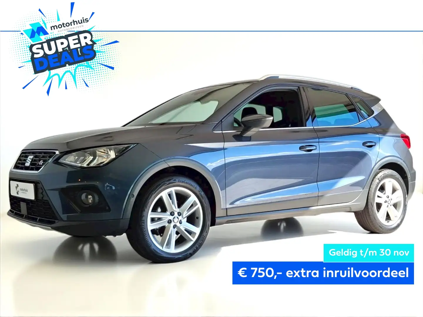 SEAT Arona 1.0 TSI 115pk DSG-7 Xcellence Business Intense APP Gris - 1