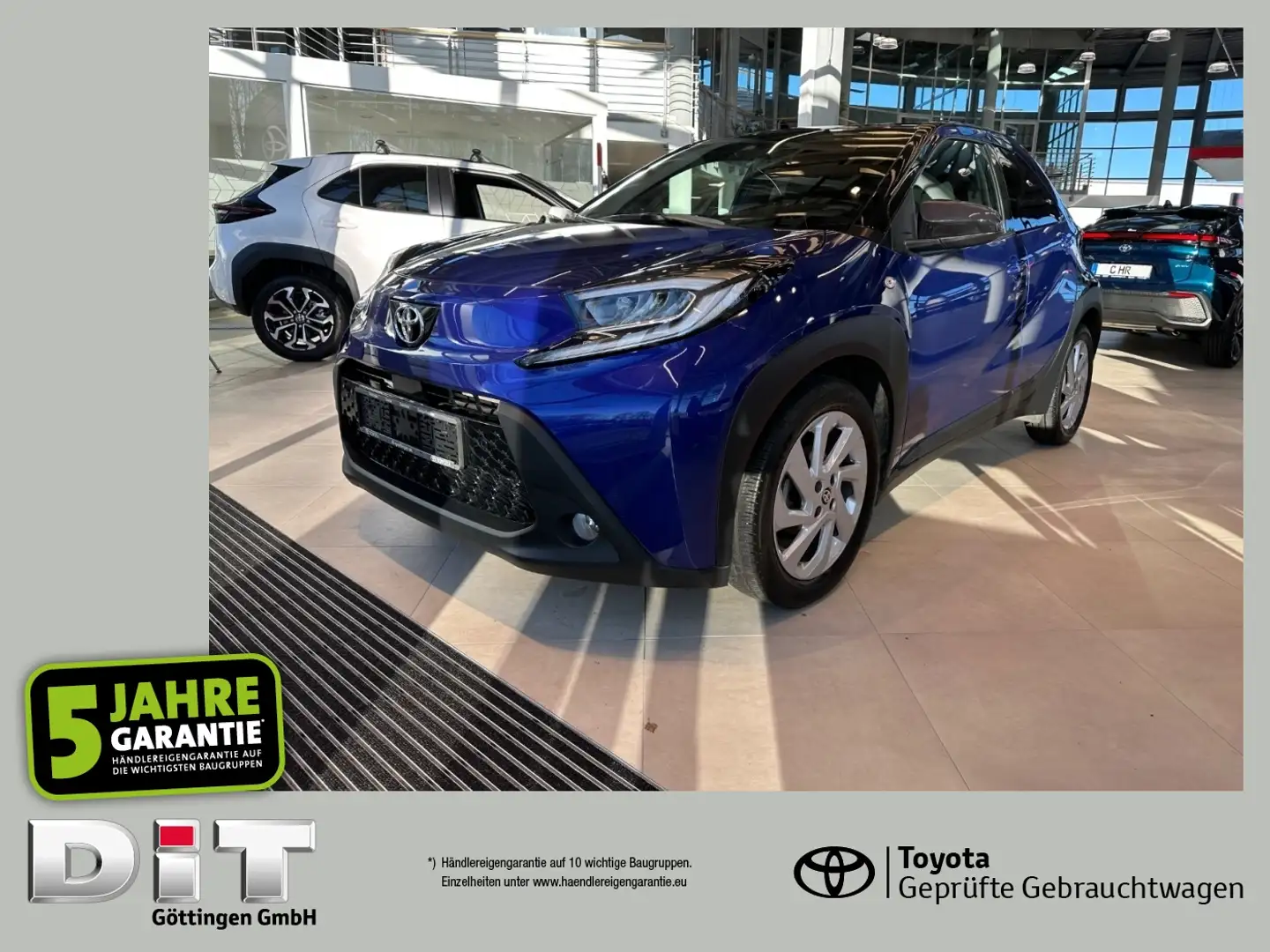 Toyota Aygo 1.0 Pulse ACC+LED+Navi+SHZ+2xKlima+Kam.+LM Noir - 1